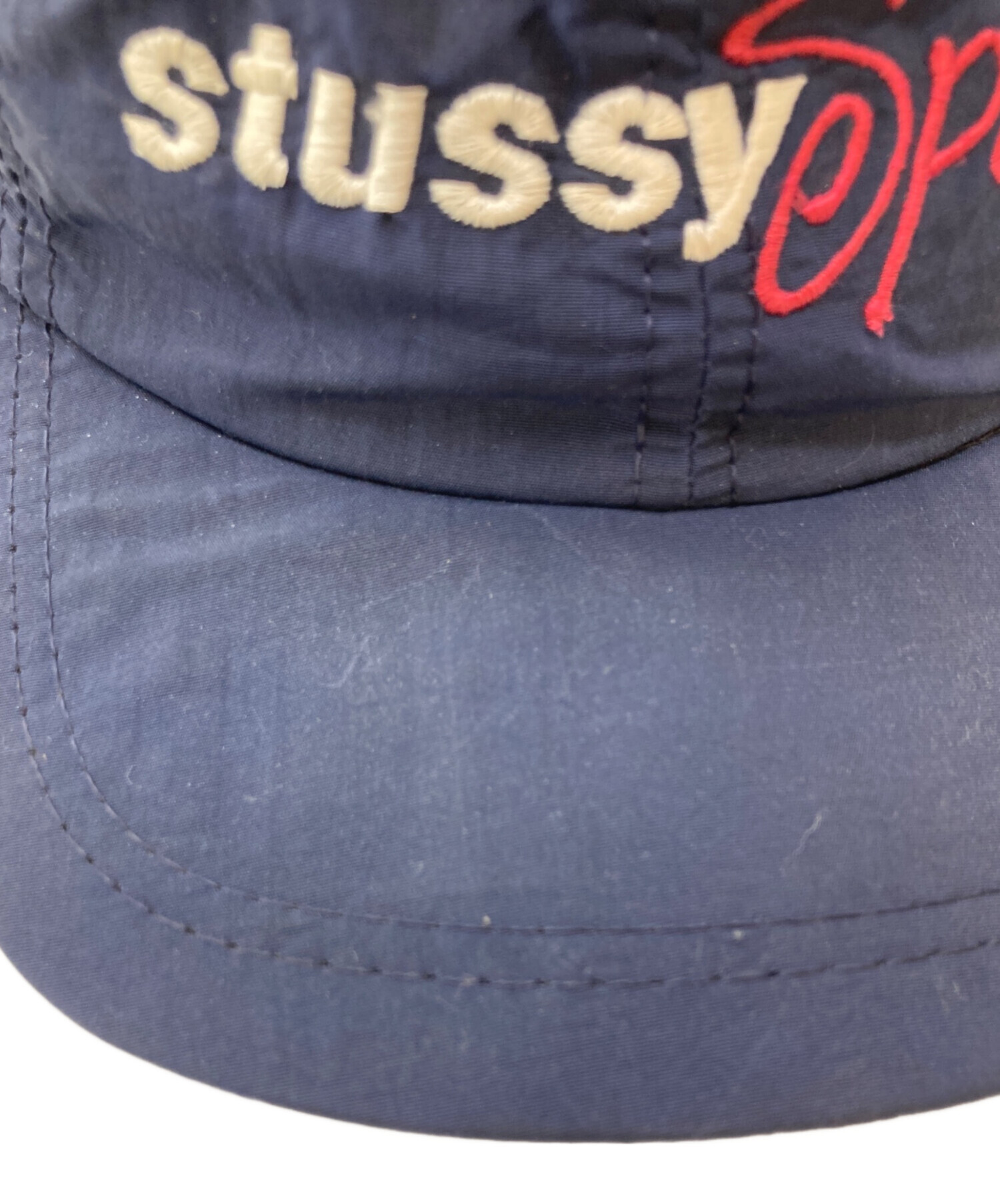 中古・古着通販】stussy (ステューシー) 90s ロゴ刺繍キャップ サイズ