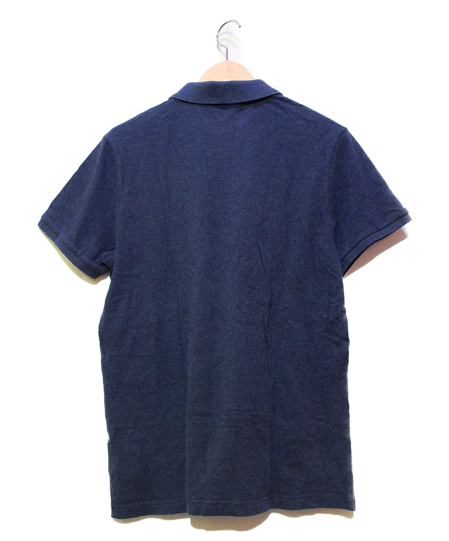 中古・古着通販】MONCLER (モンクレール) ポロシャツ ネイビー サイズ