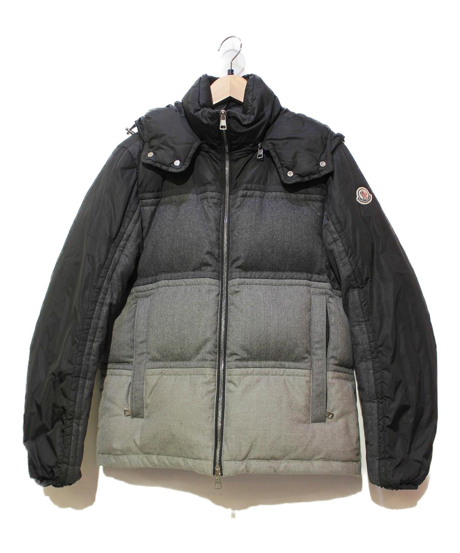 モンクレール　ROUVE モンクレール ROUVE MONCLER Reversible Convertible Canvas-Trimmed