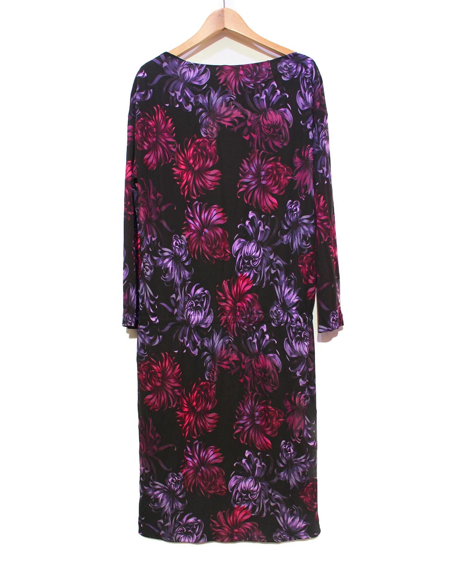 GUCCI ワンピース 中古・古着通販】GUCCI (グッチ) プリントワンピース ブラック サイズ