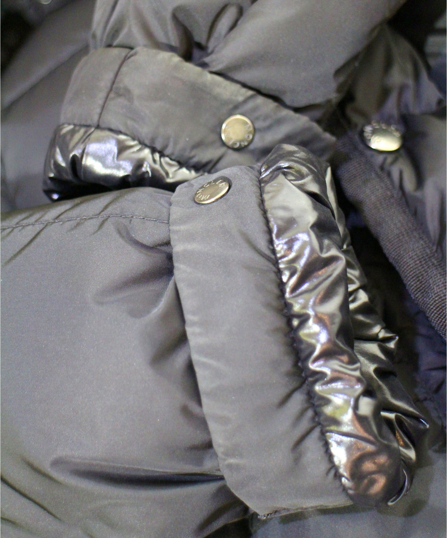 モンクレール トパーズ　ブラック　サイズ1 中古・古着通販】MONCLER (モンクレール) ダウンジャケット ブラック