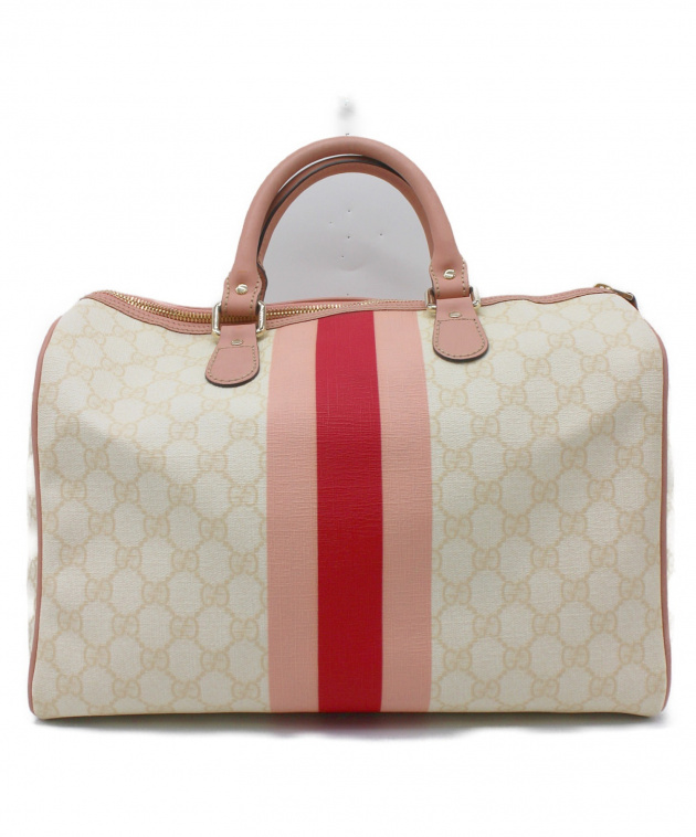 GUCCI グッチ モノグラムボストンバッグ 像 モチーフユネスコ限定モデル GUCCI グッチ モノグラムボストンバッグ 像 モチーフユネスコ限定モデル