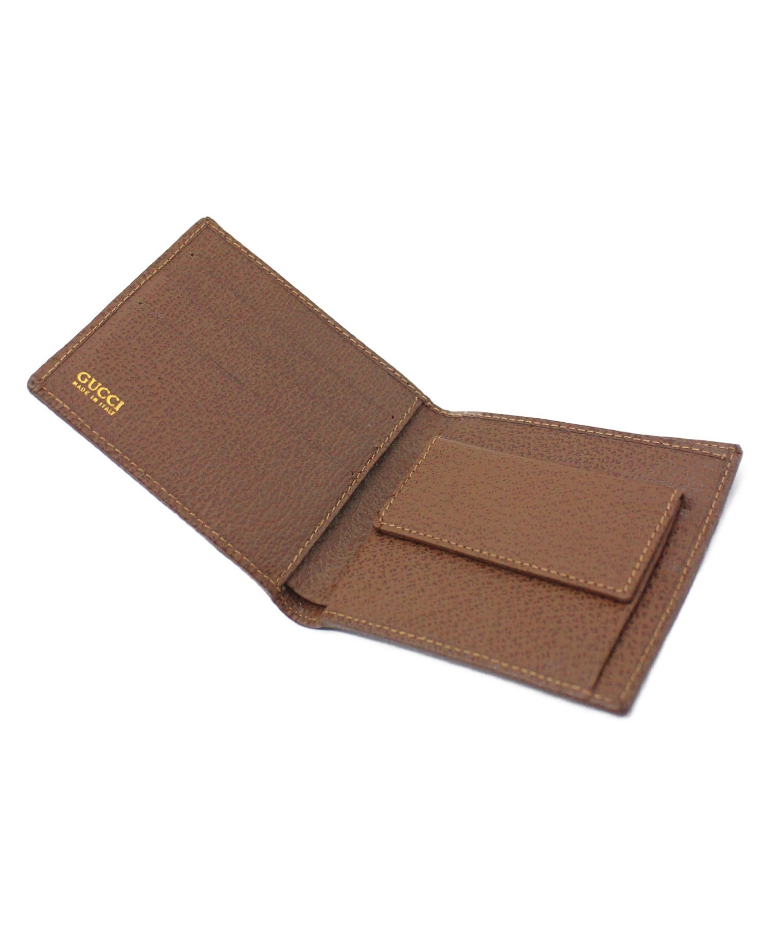 中古・古着通販】GUCCI (グッチ) ヴィンテージ2つ折り財布 GG 034・662