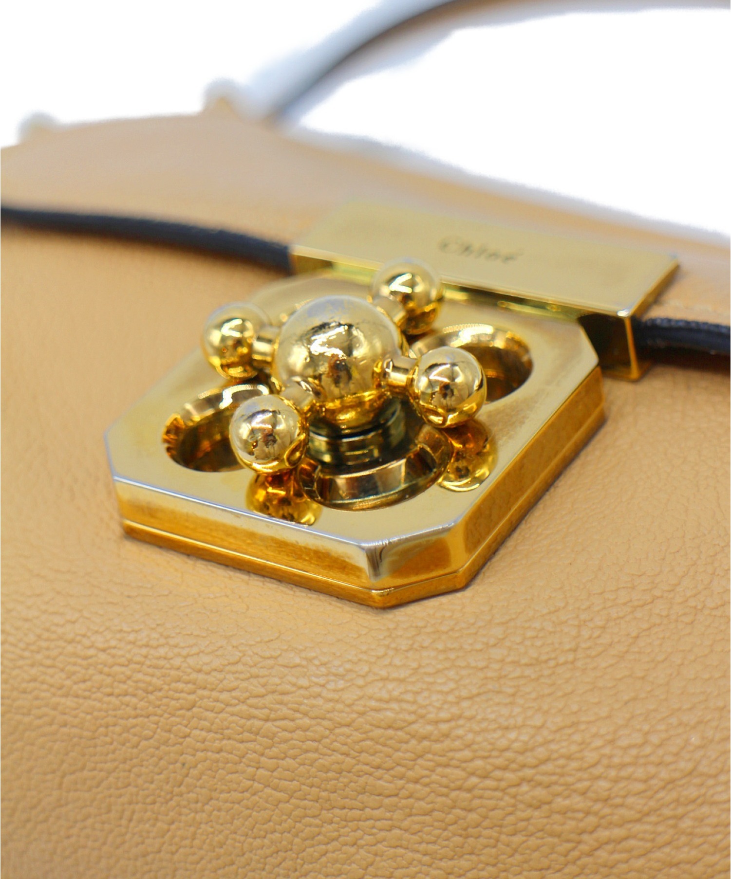 中古・古着通販】Chloe (クロエ) ダイヤルロックワンショルダーバッグ 