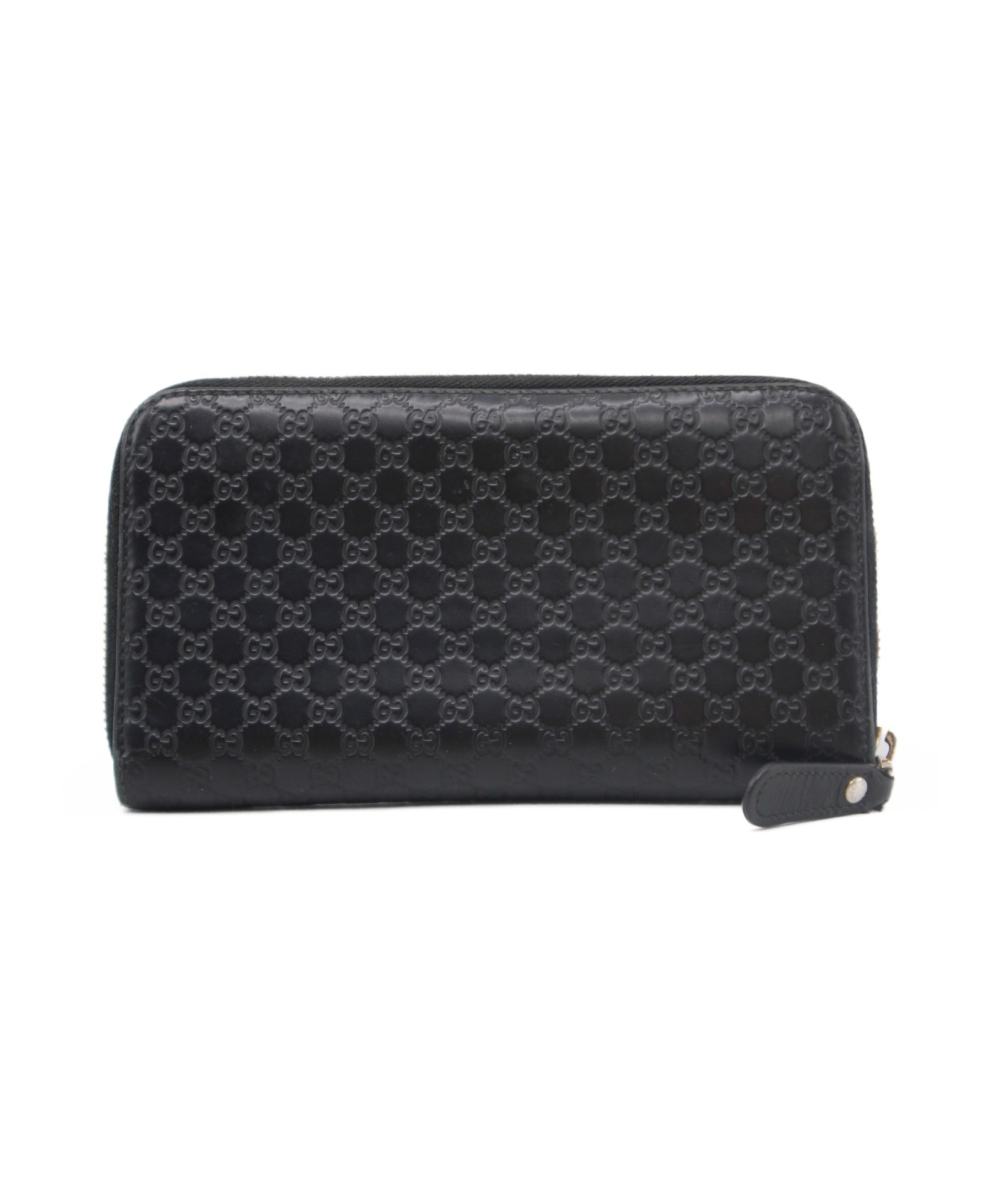 中古・古着通販】GUCCI (グッチ) マイクロGGラウンドファスナー長財布 