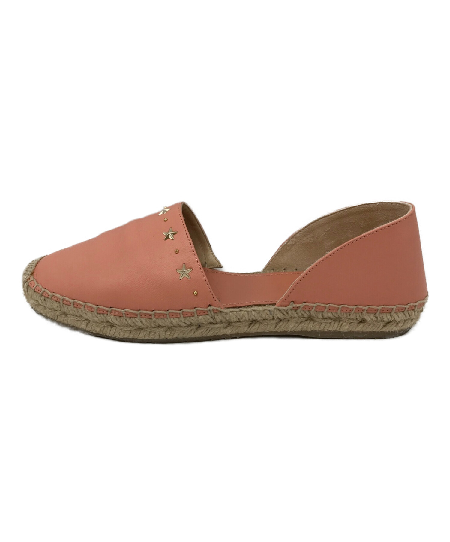 中古・古着通販】JIMMY CHOO (ジミーチュウ) エスパドリーユ ピンク 