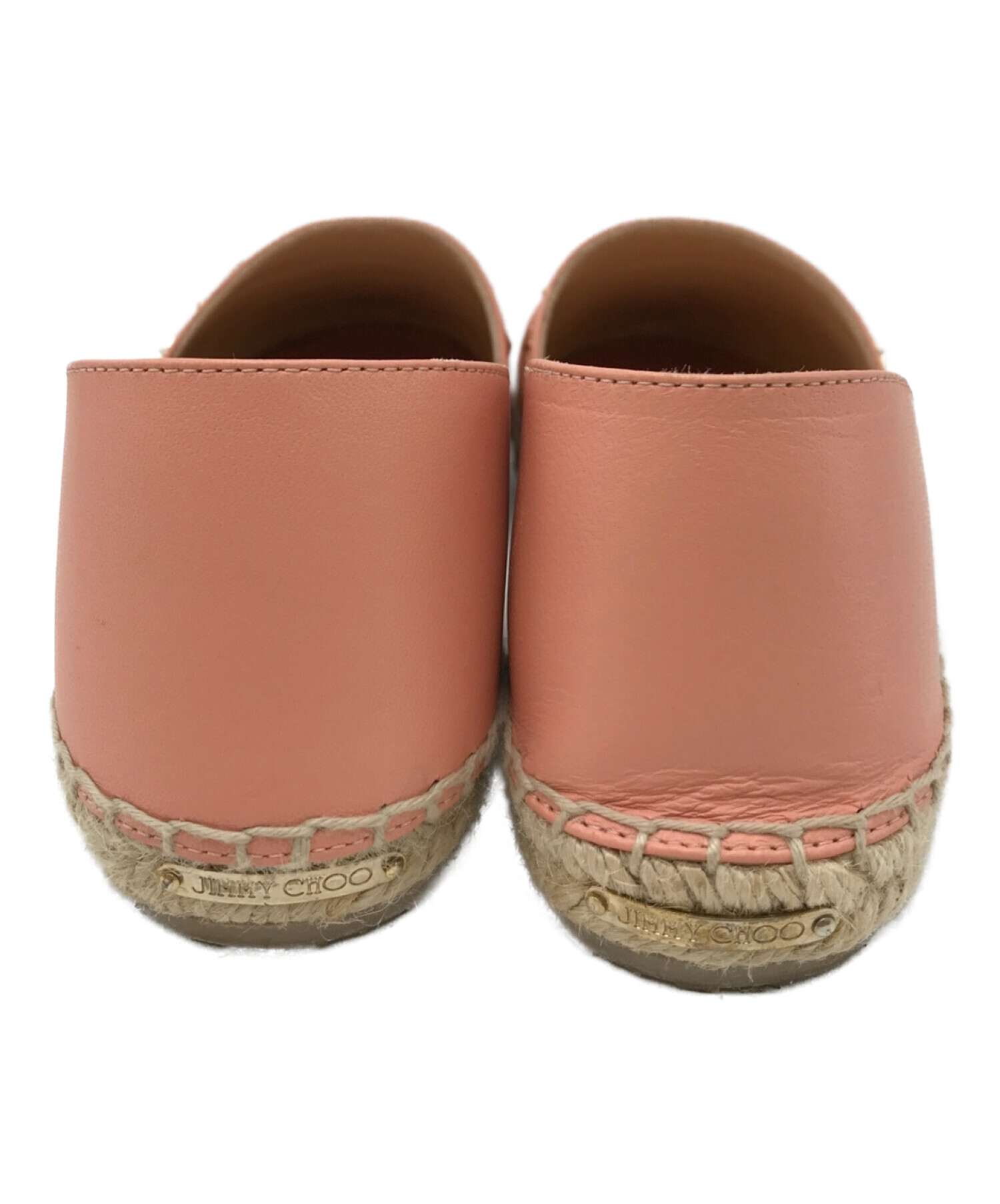 中古・古着通販】JIMMY CHOO (ジミーチュウ) エスパドリーユ ピンク 