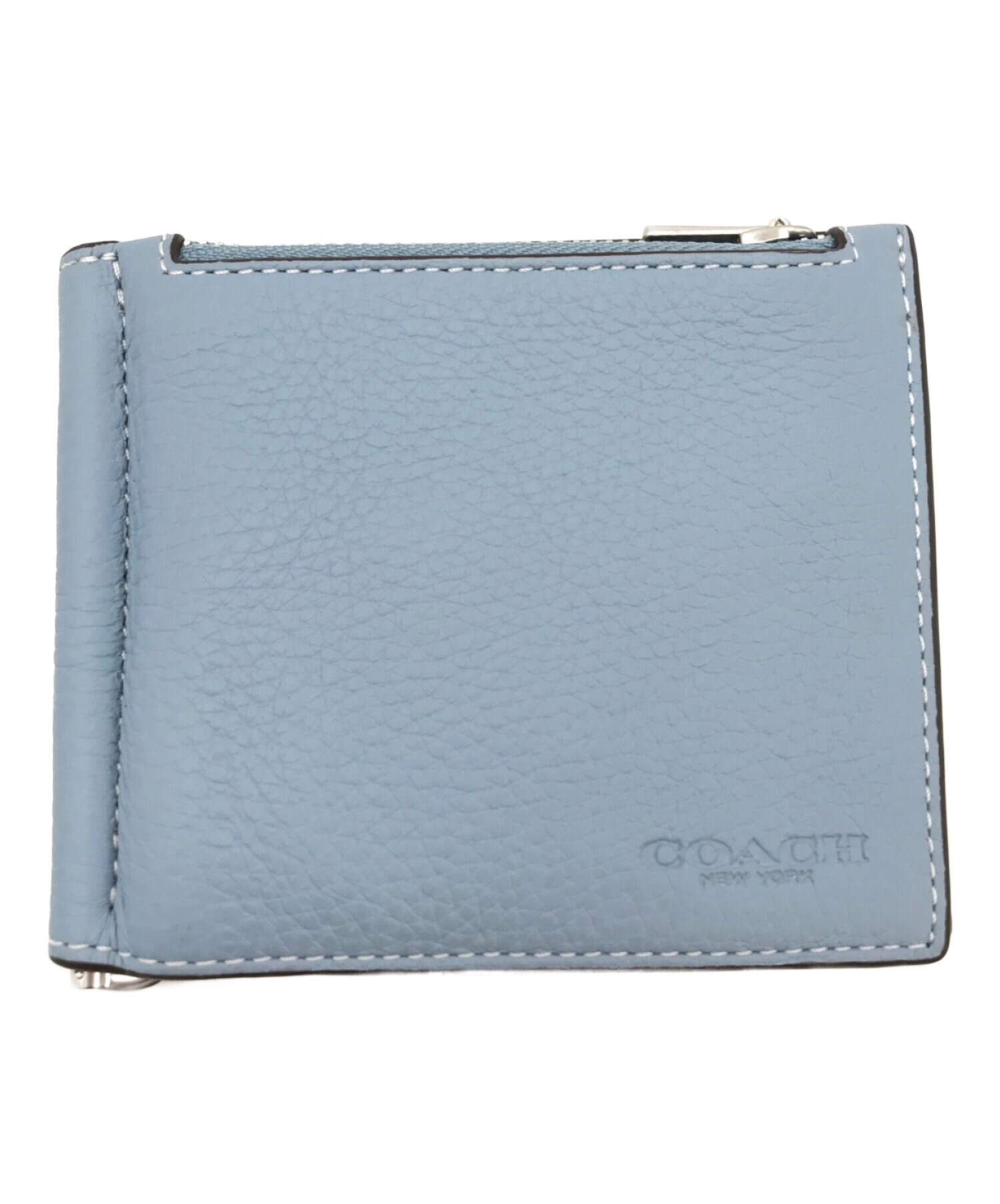 【美品】COACH マネー クリップ ジップ ウォレット 中古・古着通販】COACH (コーチ) マネー クリップ ジップ ウォレット