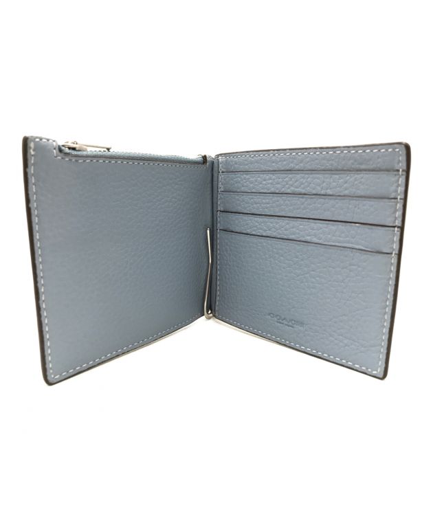 中古・古着通販】COACH (コーチ) マネー クリップ ジップ ウォレット