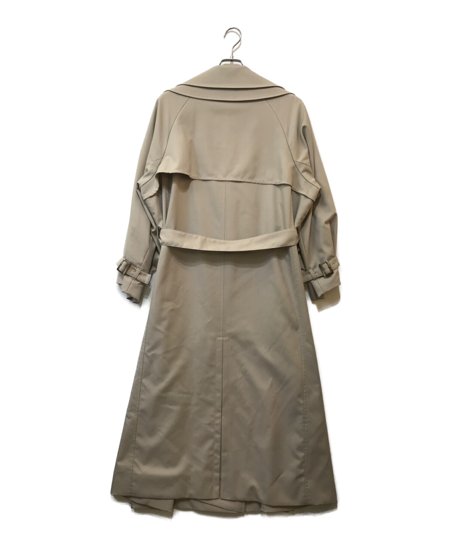 中古・古着通販】SR (シアー) DOUBLE DRESS TRENCH COAT アイボリー