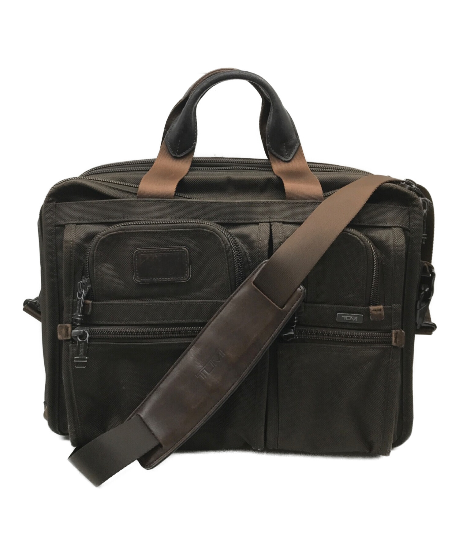 中古・古着通販】TUMI (トゥミ) T-Passブリーフケース ブラウン