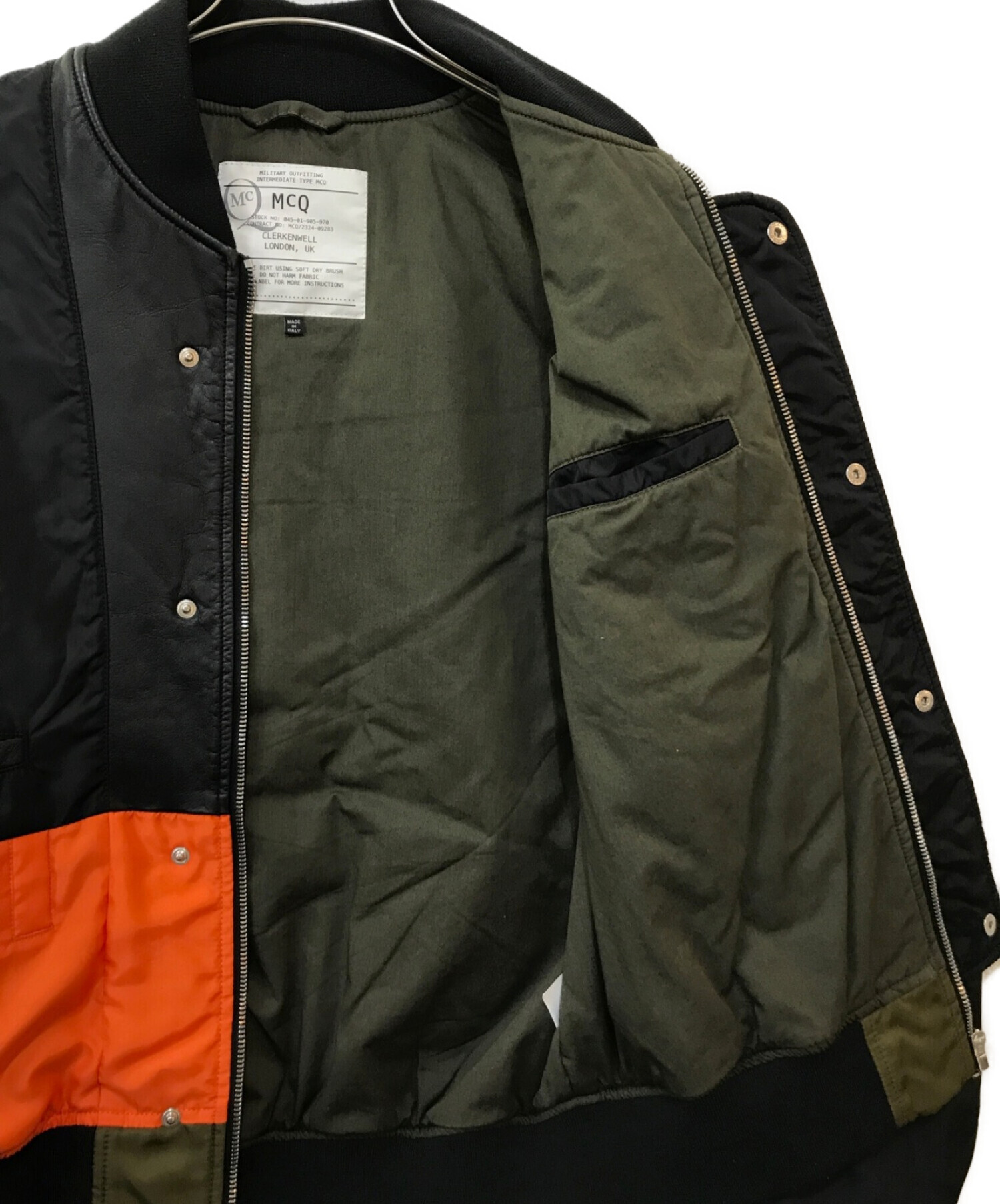 美品✨ALEXANDERMcQUEEN マックキュー　36 ジャケット McQ McQ Alexander Mcqueen アレキサンダーマックイーン ブルゾン