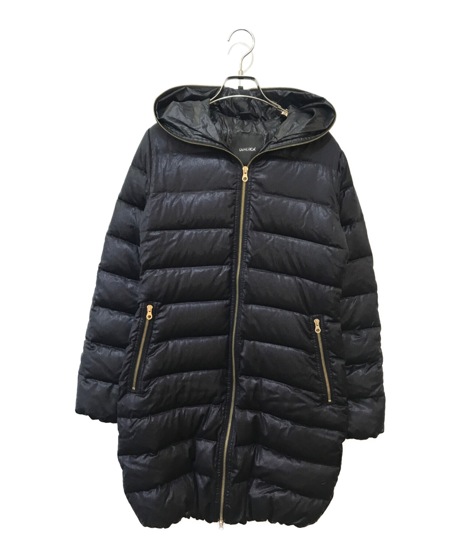 ☆DUVETICA デュベティカ ACE wool ダウンコート 38 黒 ☆DUVETICA デュベティカ ACE wool ダウンコート 38 黒