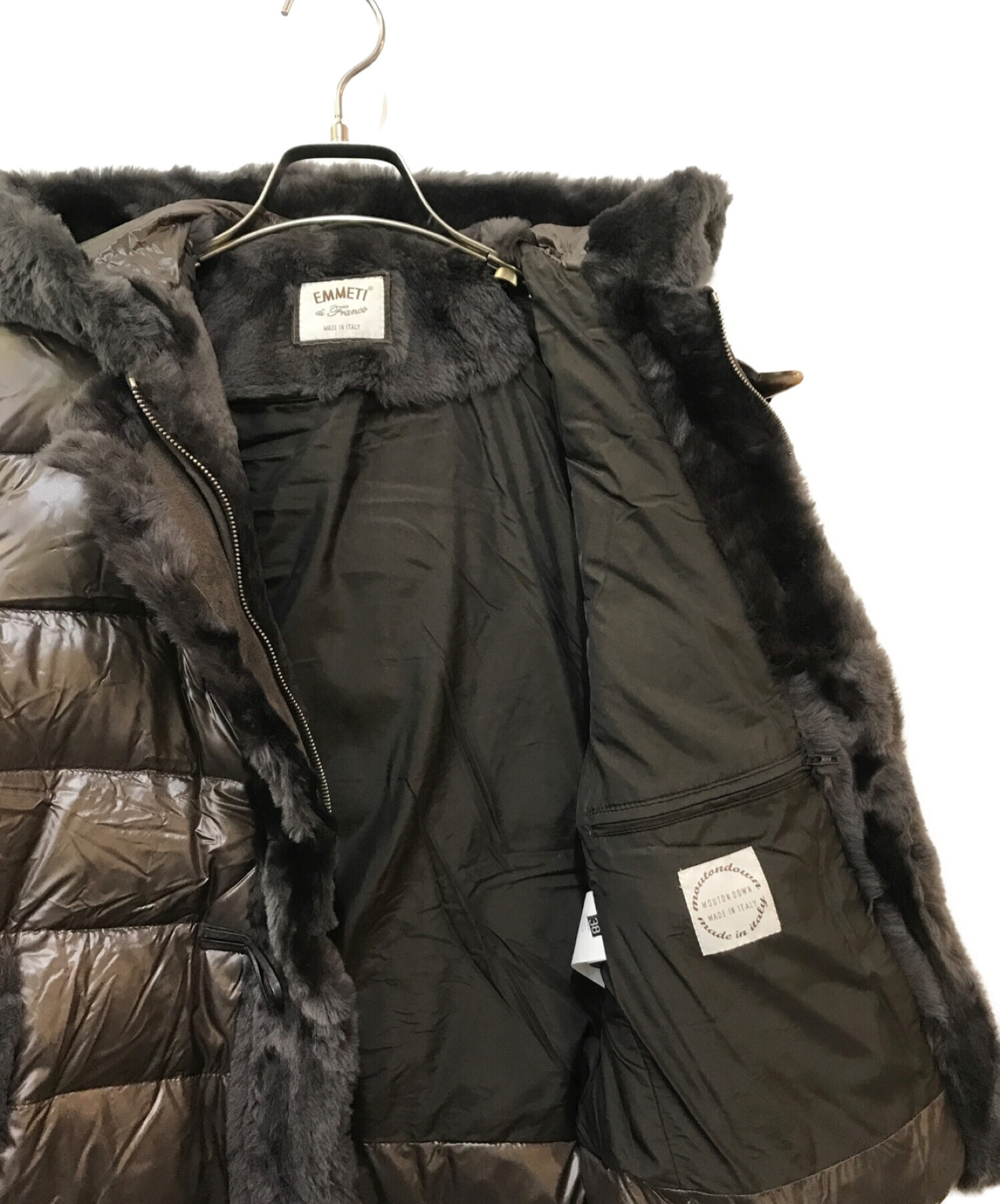 中古・古着通販】EMMETI (エンメティ) ムートンダウンジャケット