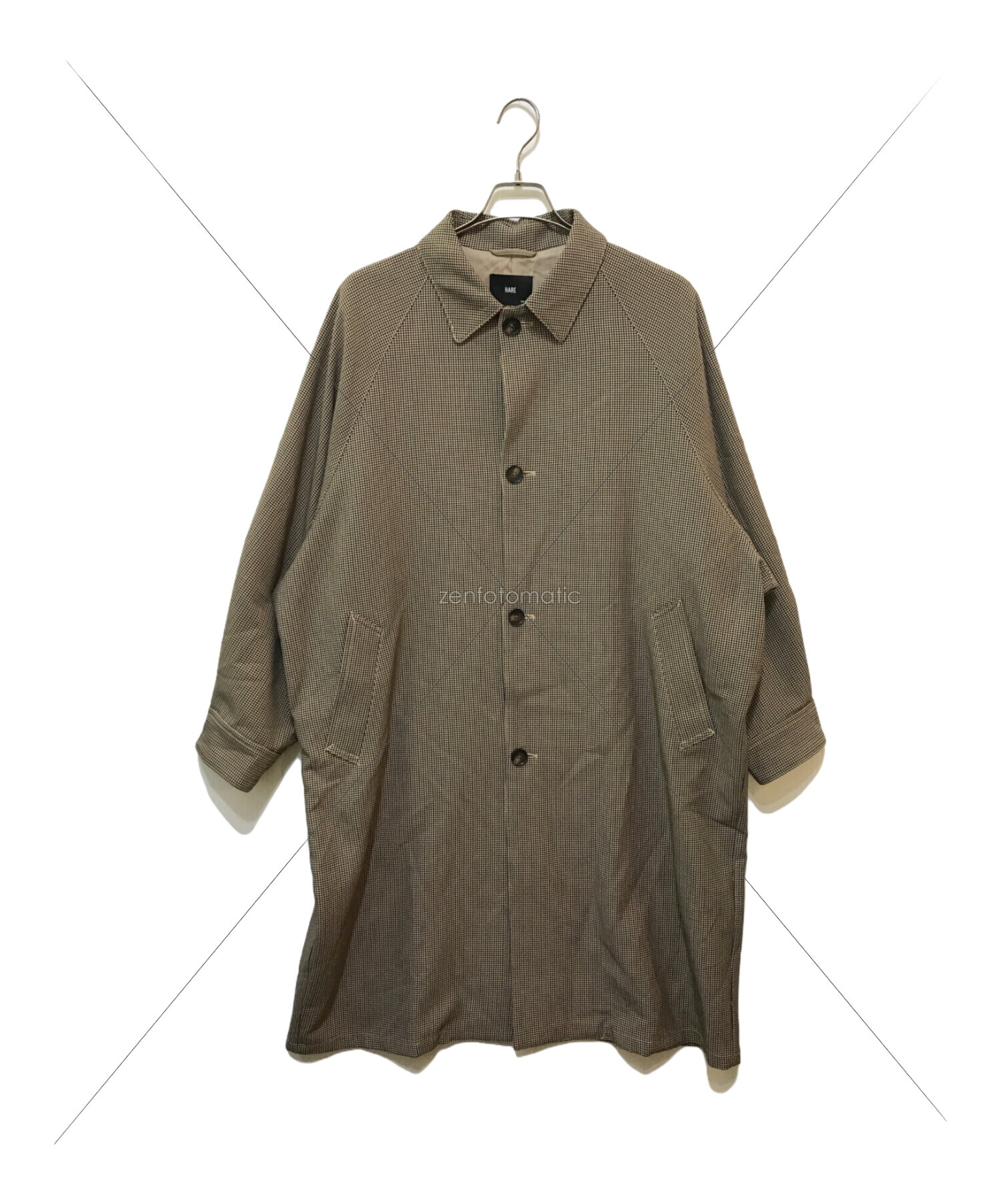 HARE(ハレ) HARE ドルマンビッグステンカラーコート ⁄ 21SS⁄フード 