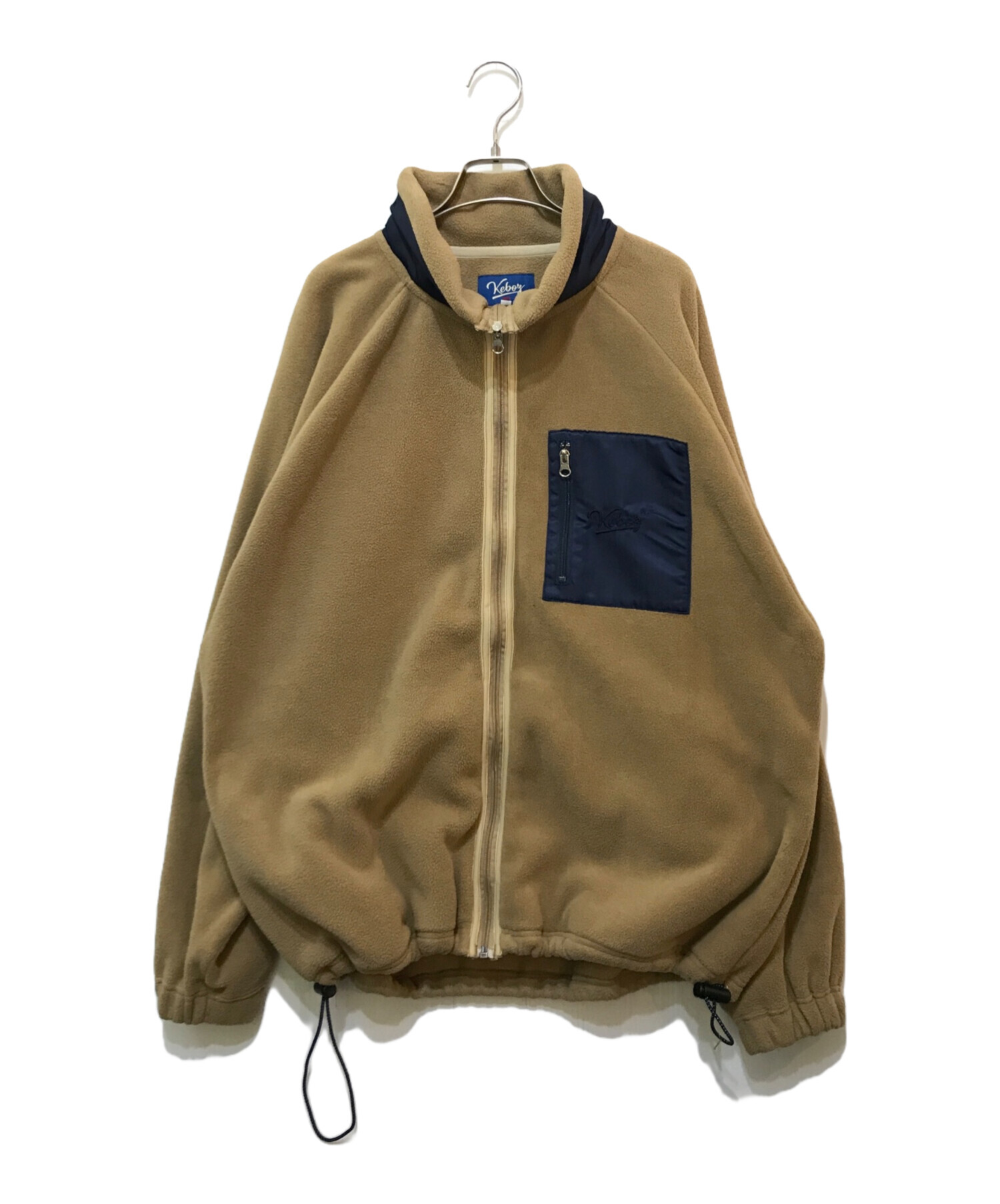 中古・古着通販】KEBOZ (ケボズ) フリースジャケット ブラウン サイズ