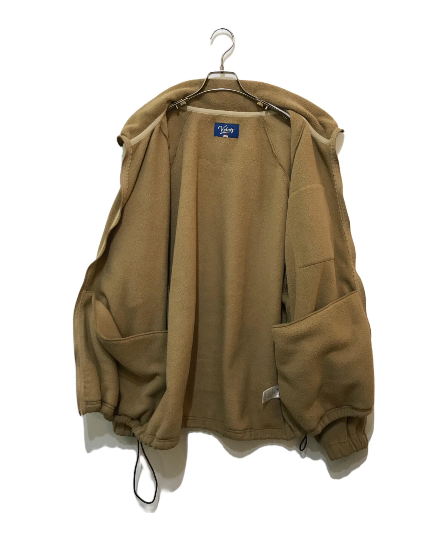 中古・古着通販】KEBOZ (ケボズ) フリースジャケット ブラウン サイズ