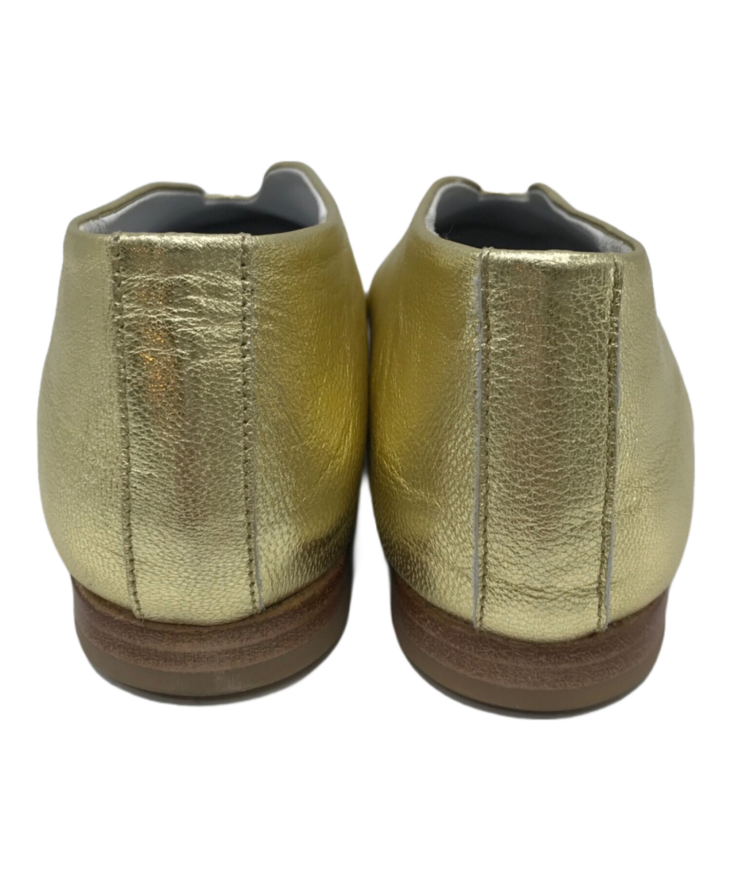 中古・古着通販】SUI (スイ) V ballet shoes ゴールド サイズ:3