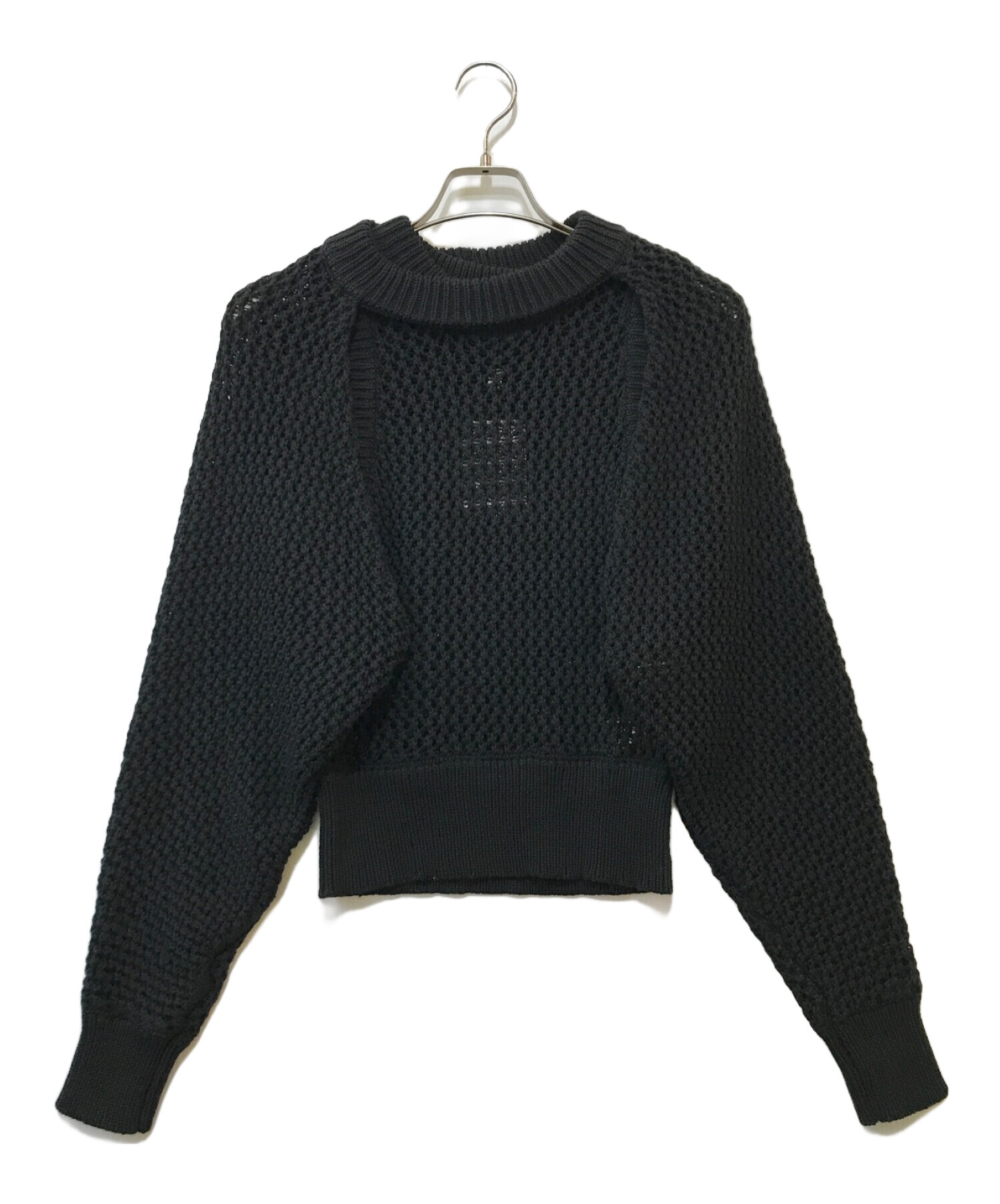 中古・古着通販】CLANE (クラネ) BOLERO SET UP MESH KNIT TOPS  