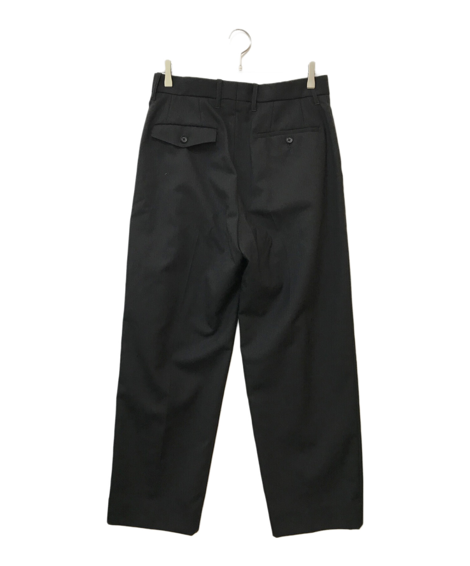 パンツ stein WIDE TAPERD TROUSERS BLACK stein WIDE TAPERD TROUSERS BLACK stein(シュタイン)/WIDE TAPERED