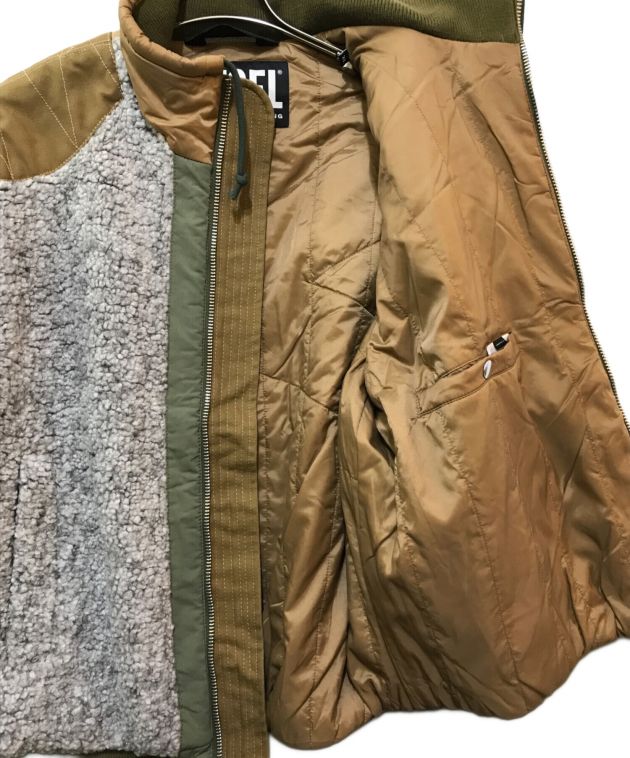 中古・古着通販】DIESEL (ディーゼル) ボアフリース切替再構築