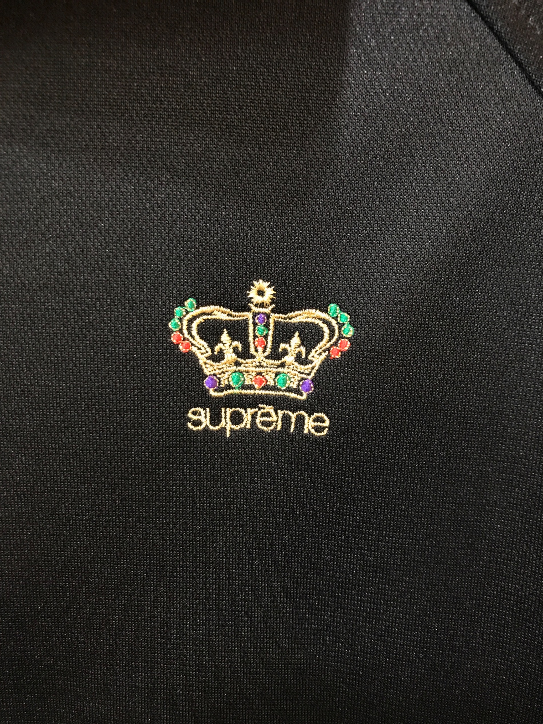 中古・古着通販】SUPREME (シュプリーム) Crown Track Jacket ブラック