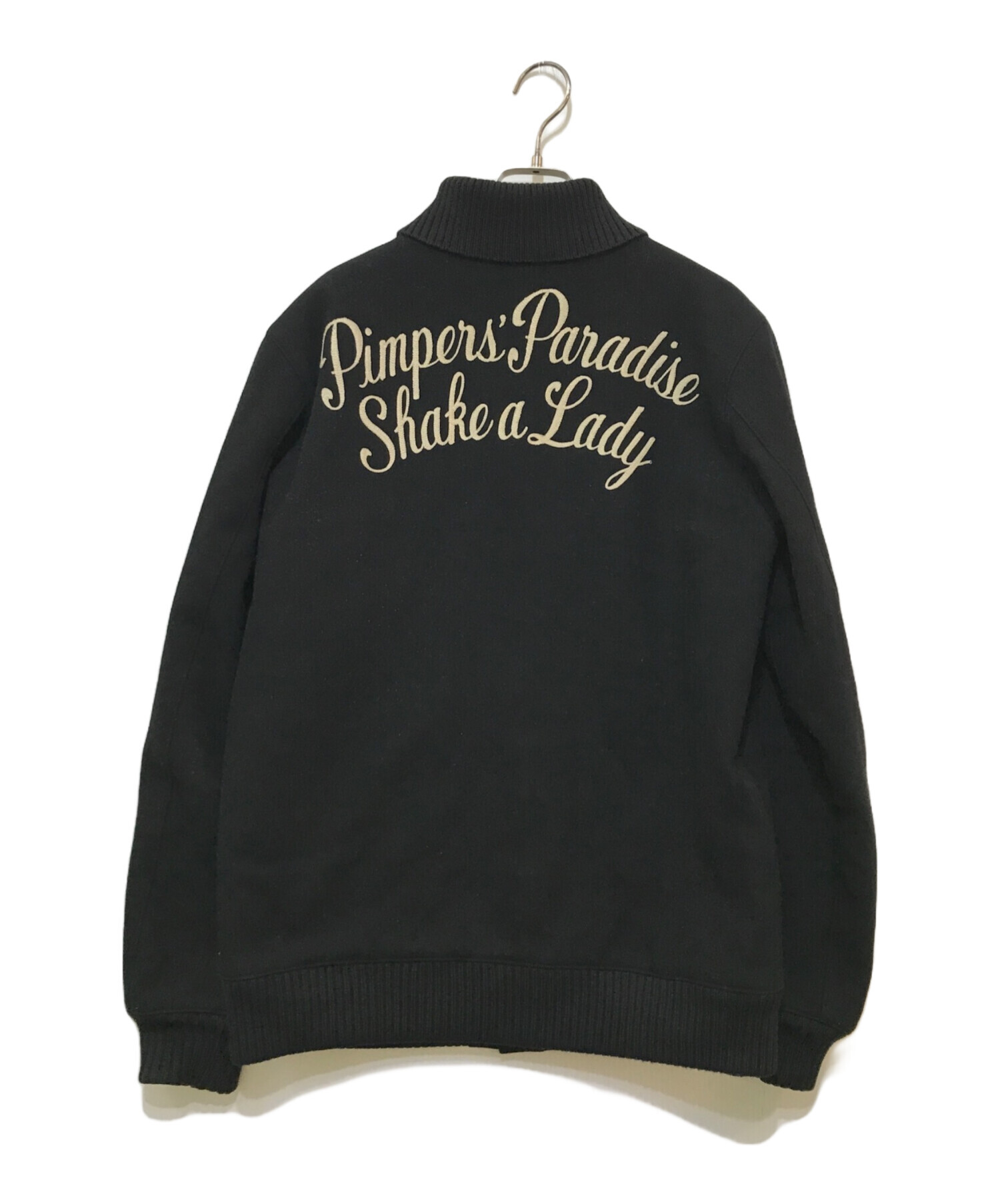 LワコマリアWACKOMARIA スタジャン L WACKO MARIA ワコマリア スタジャン レザー 野村訓市着