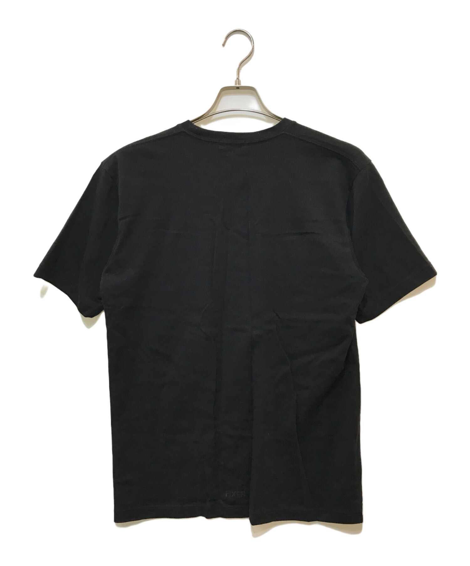 中古・古着通販】FIXER (フィクサー) Reverse Print Crew Neck T-shirt 