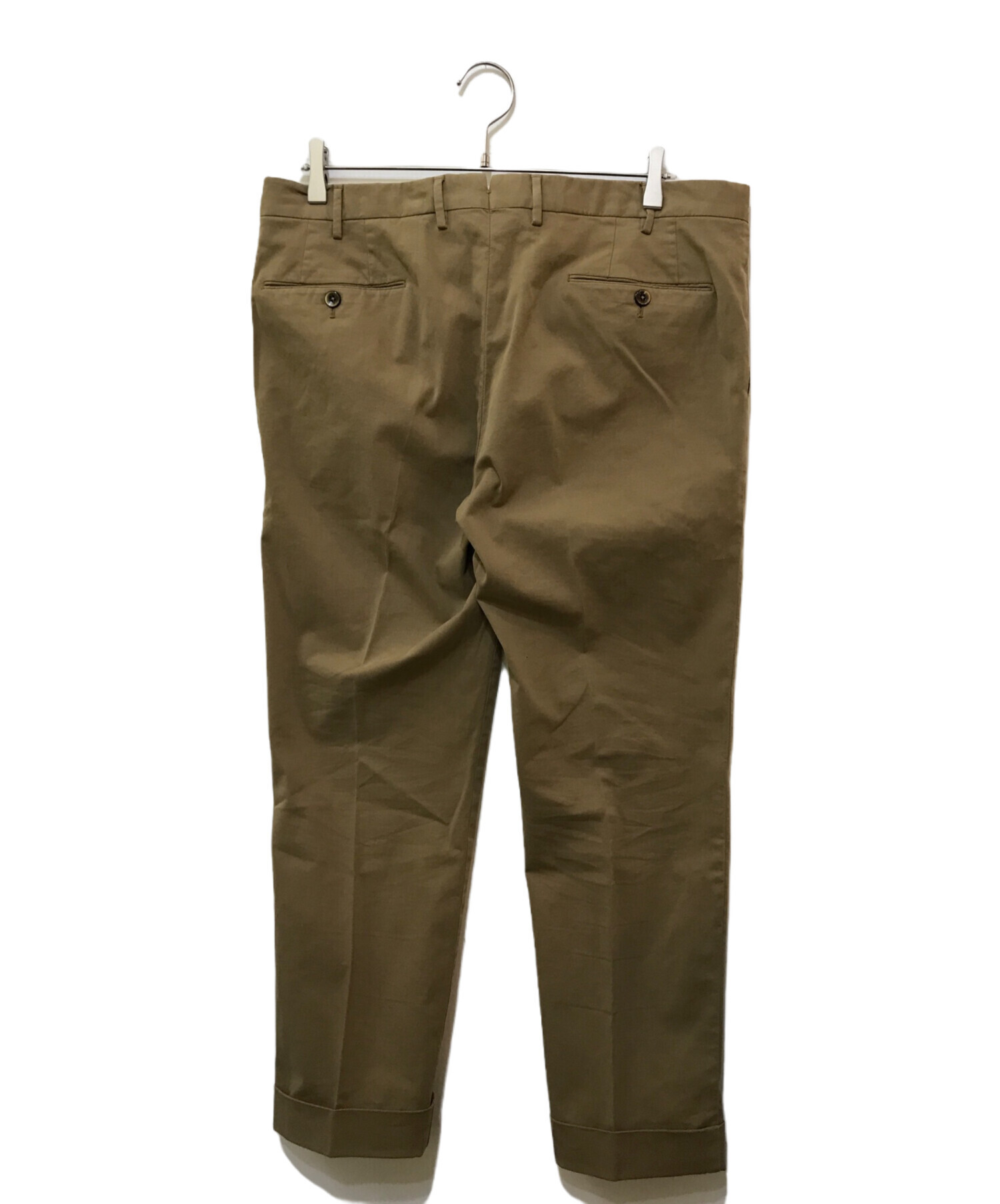 未使用　PT TORINO　チノパン　トラウザーズ　ストレッチ　ブラウン　48 新春セール｜PT TORINO ピーティートリノ / Active MASTER FIT