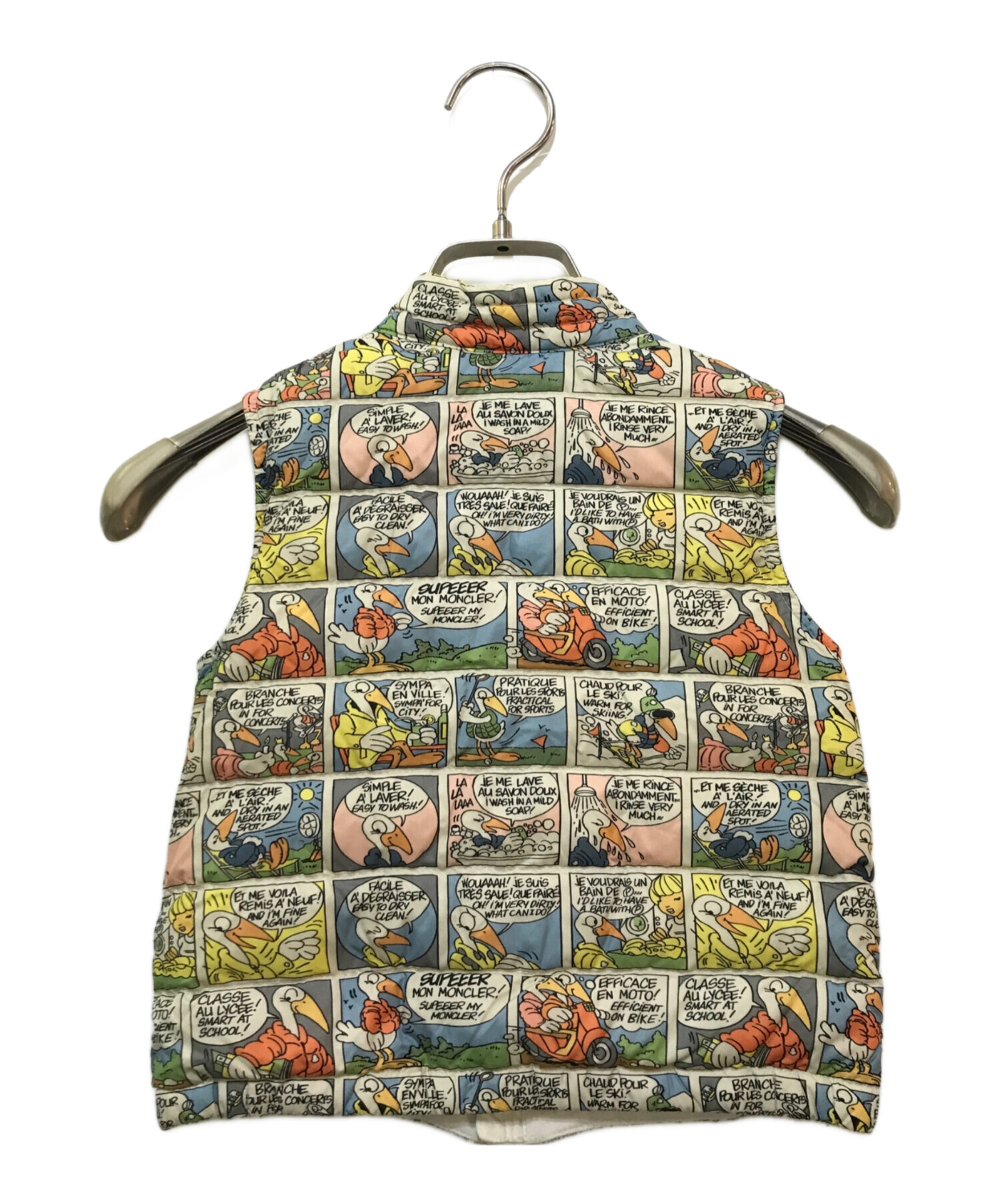 中古・古着通販】MONCLER (モンクレール) ダウンベスト マルチカラー