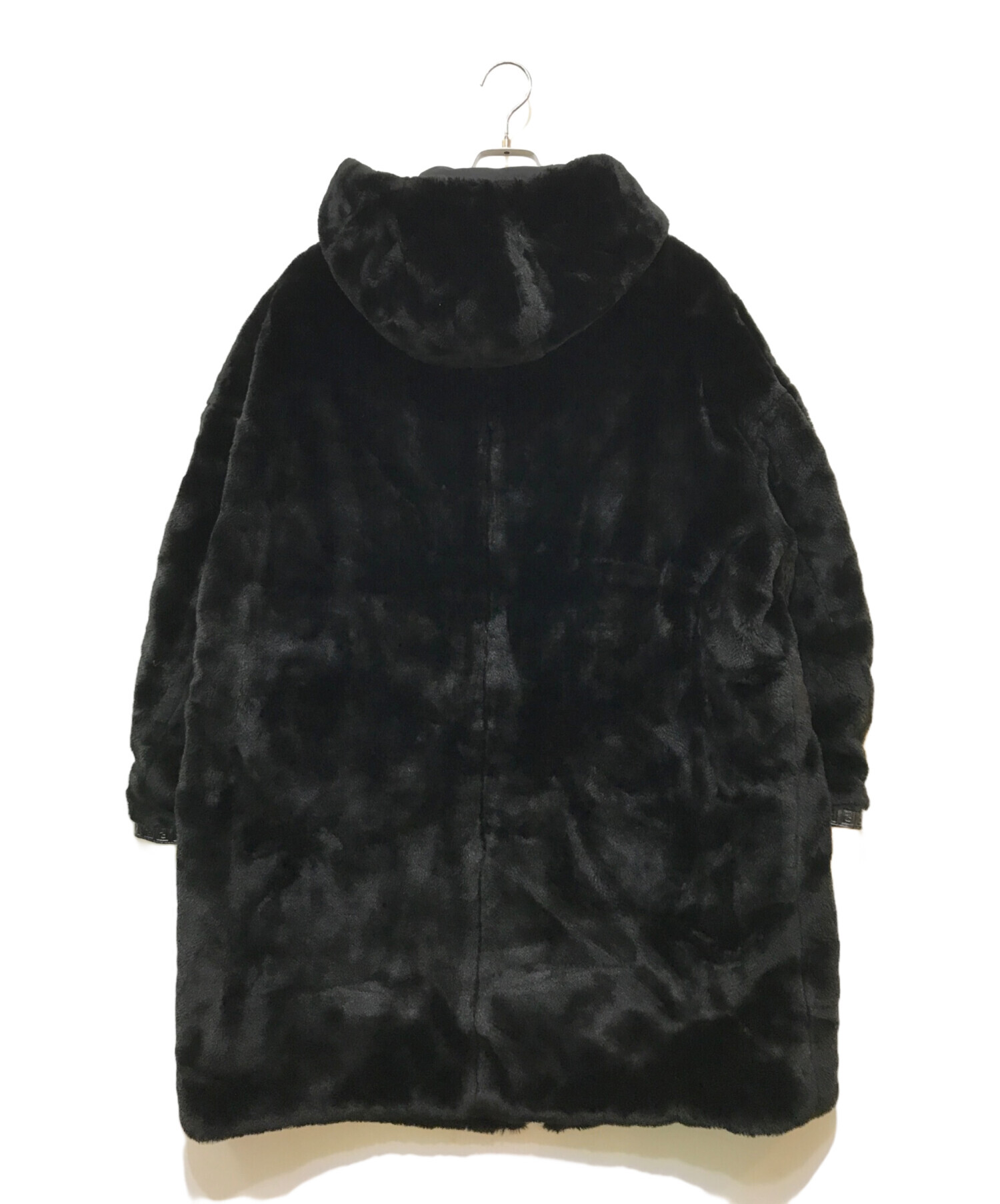 FENDI リバーシブルコート ブラック 42 フェンディ ナイロン FENDI リバーシブルコート ブラック 42 フェンディ ナイロン