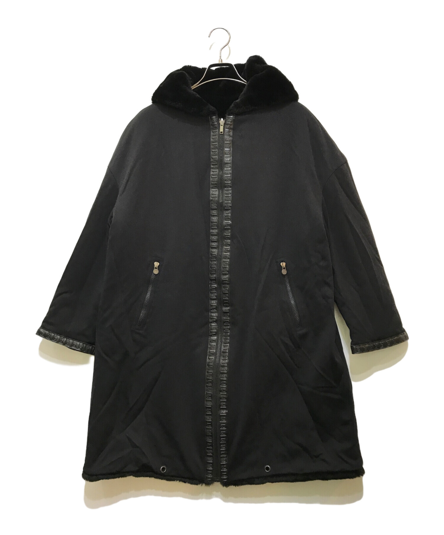 FENDI フェンディ リバーシブル ズッカ柄 キルティング ジャケット