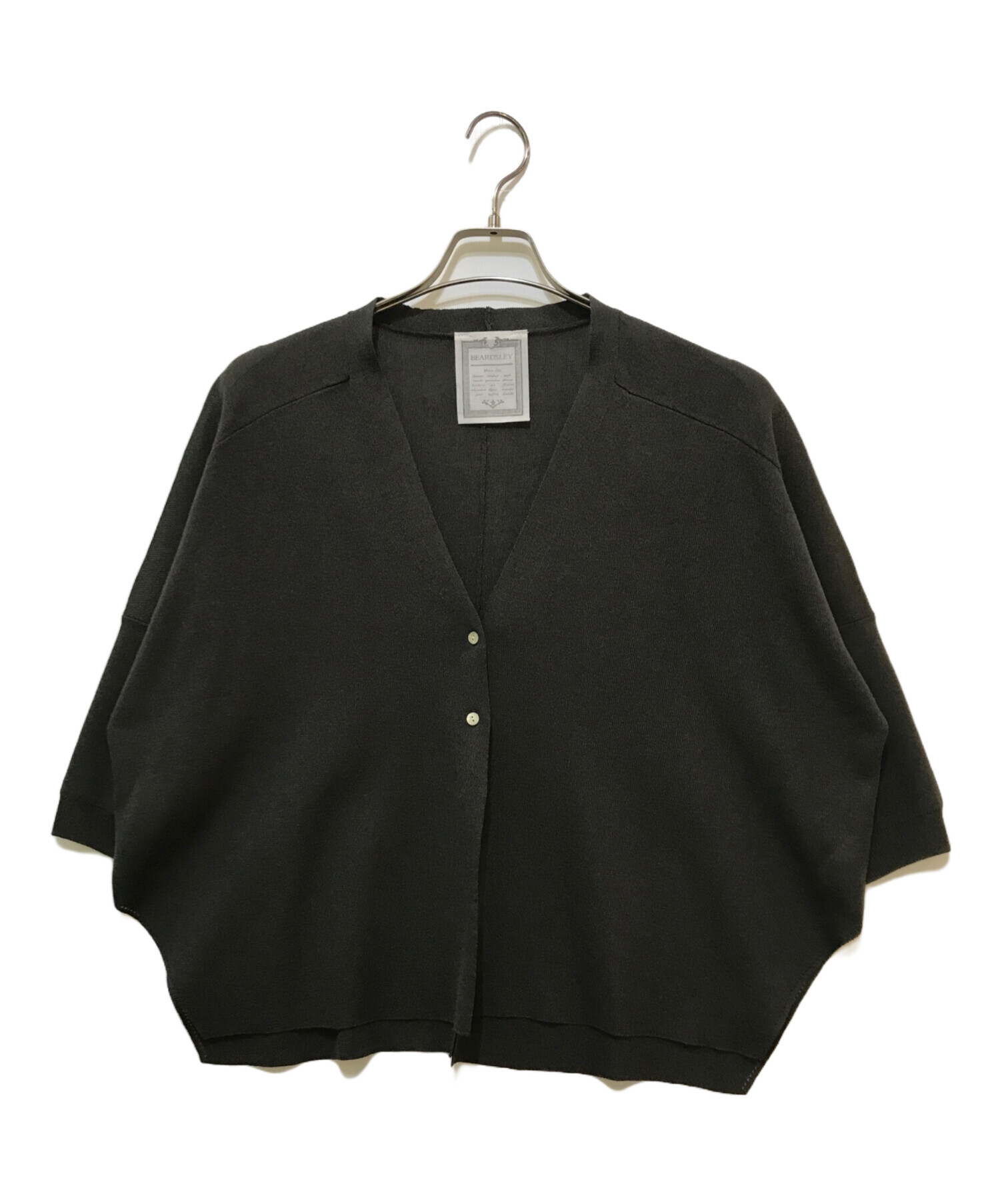 ビアズリー ブラック カーディガン サイズF BEARDSLEY