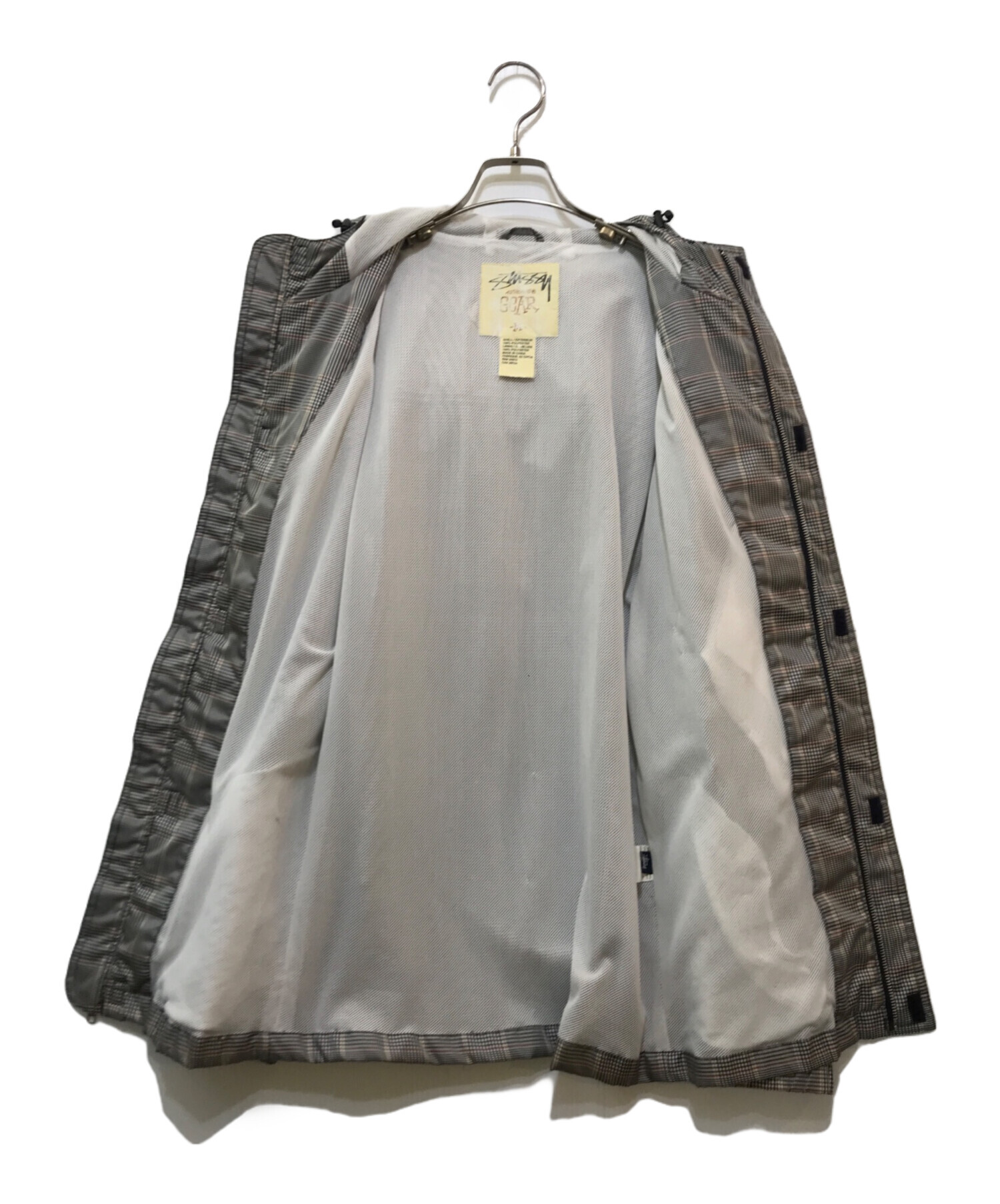 中古・古着通販】stussy (ステューシー) マウンテンパーカー グレー 