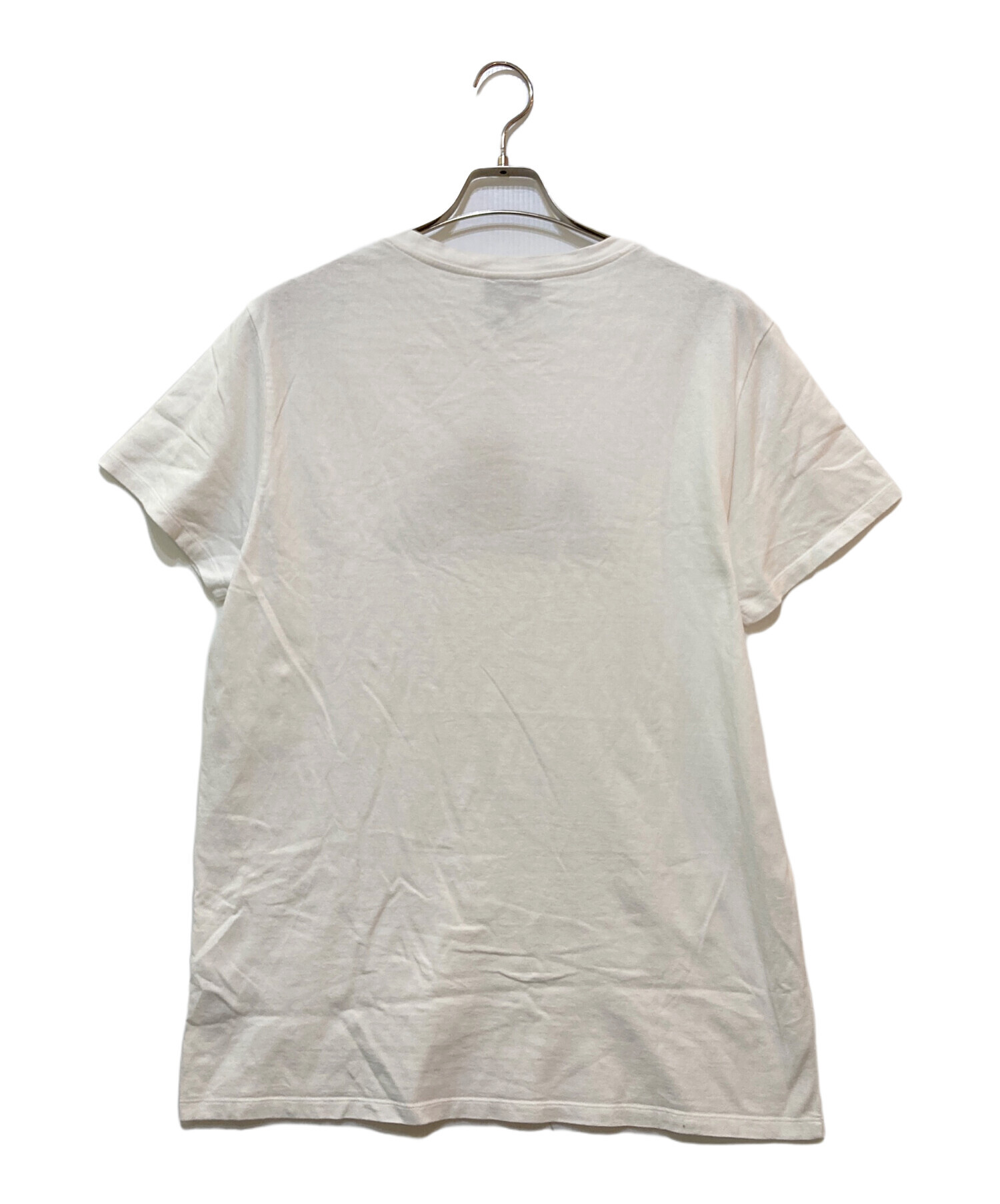 中古・古着通販】A.P.C. (アーペーセー) ロゴTシャツ ホワイト サイズ 