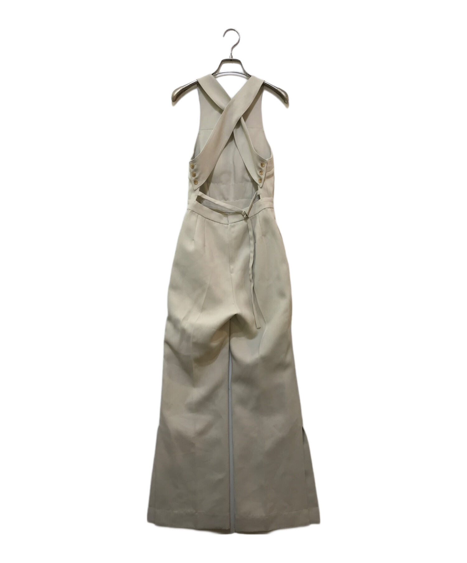 試着のみ美品】ROSARYMOON ネイビーオールインワン 【試着のみ