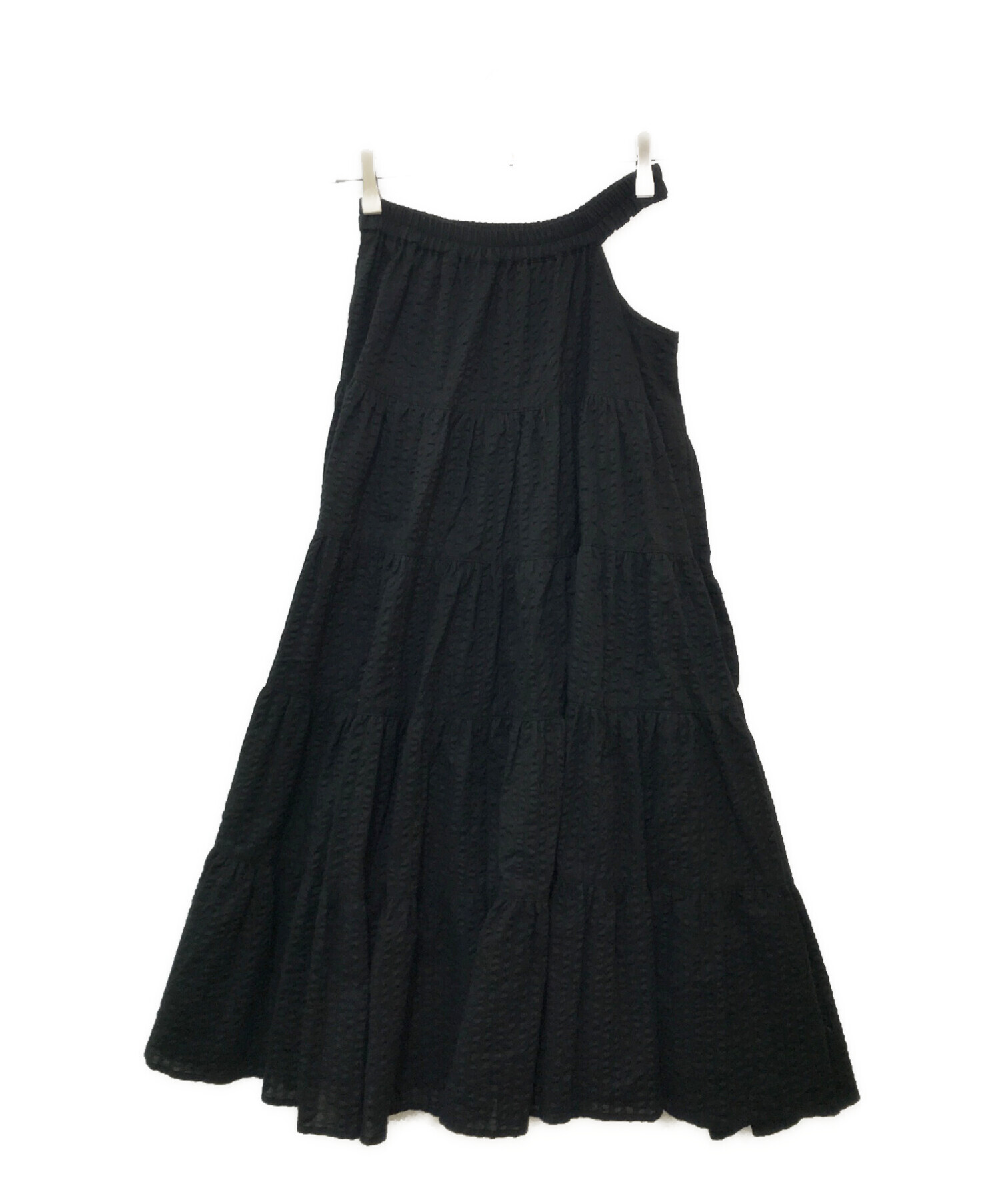 中古・古着通販】Rosarymoon (ロザリームーン) Side Open Tiered Skirt 