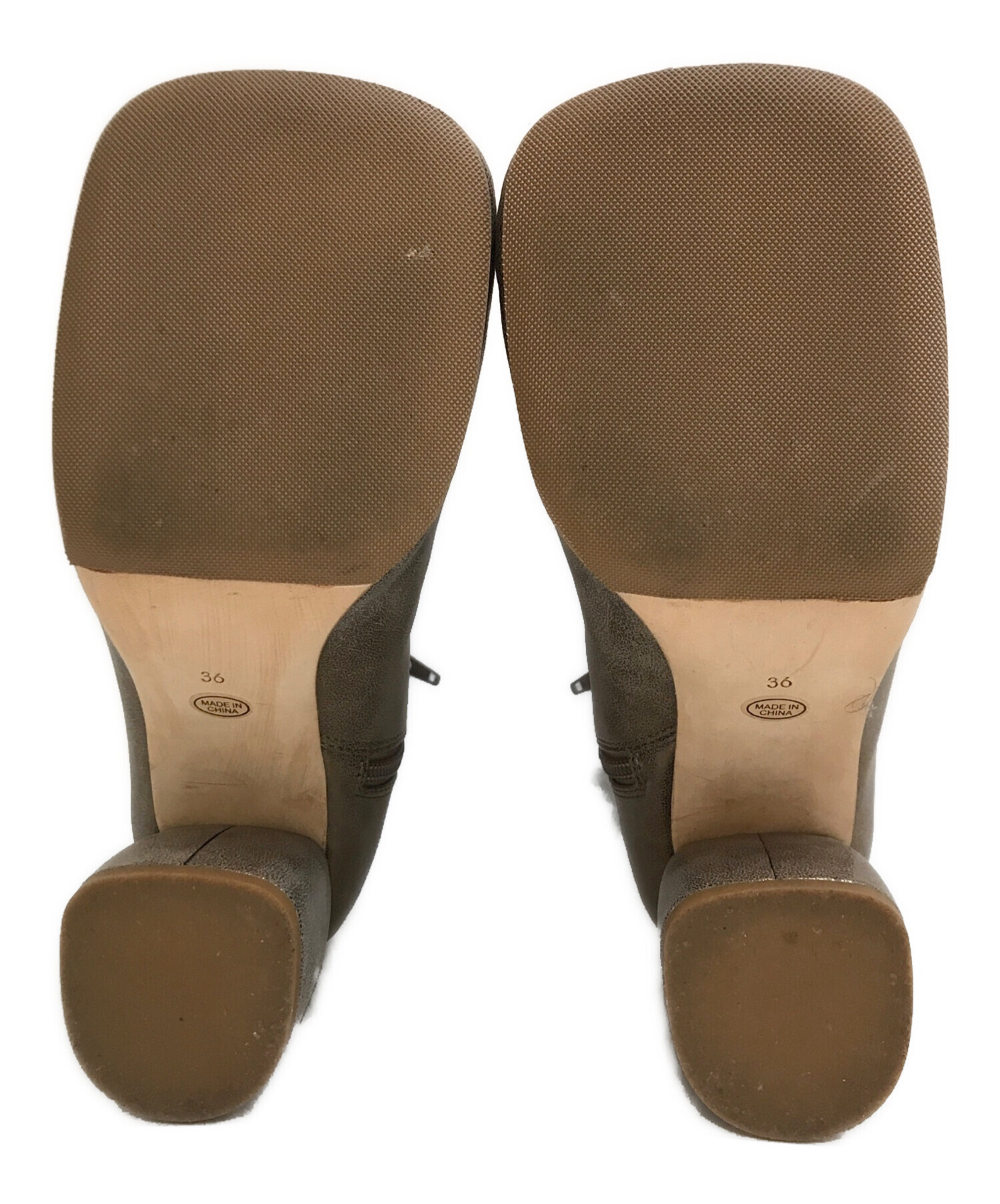 中古・古着通販】TODAYFUL (トゥデイフル) Square Short Boots