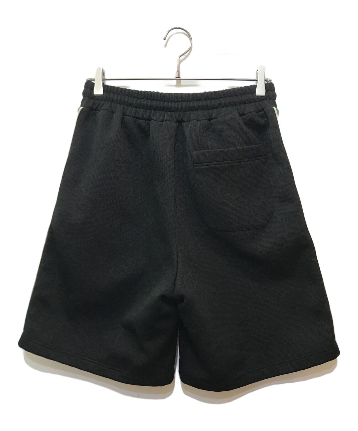 【もり】GUCCI グッチ ショートパンツ ブラックS 中古・古着通販】GUCCI (グッチ) GGジャージージャカード バミューダ