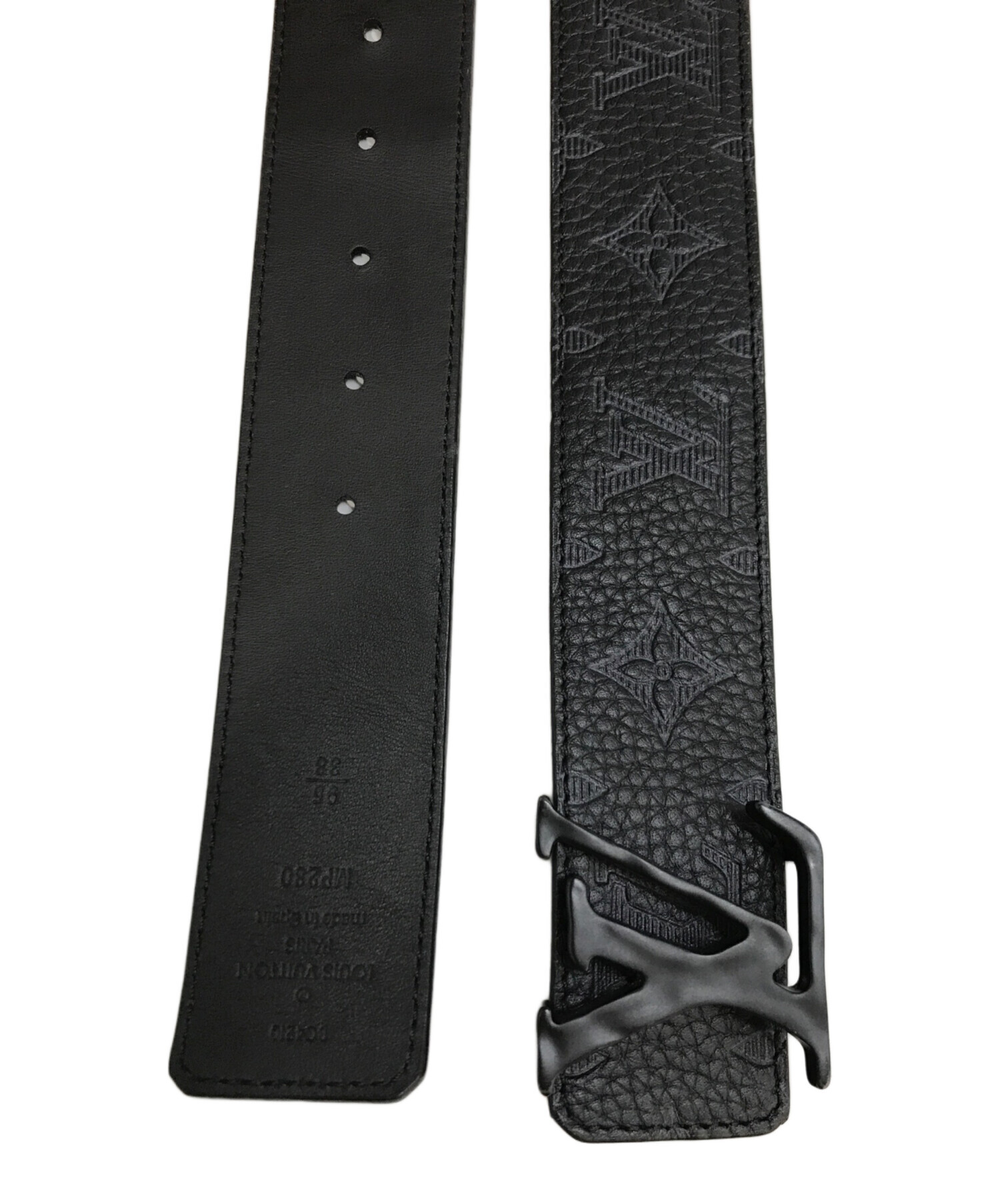 ルイヴィトン サンチュール LV シェイプ ベルト 40MM モノグラム 110