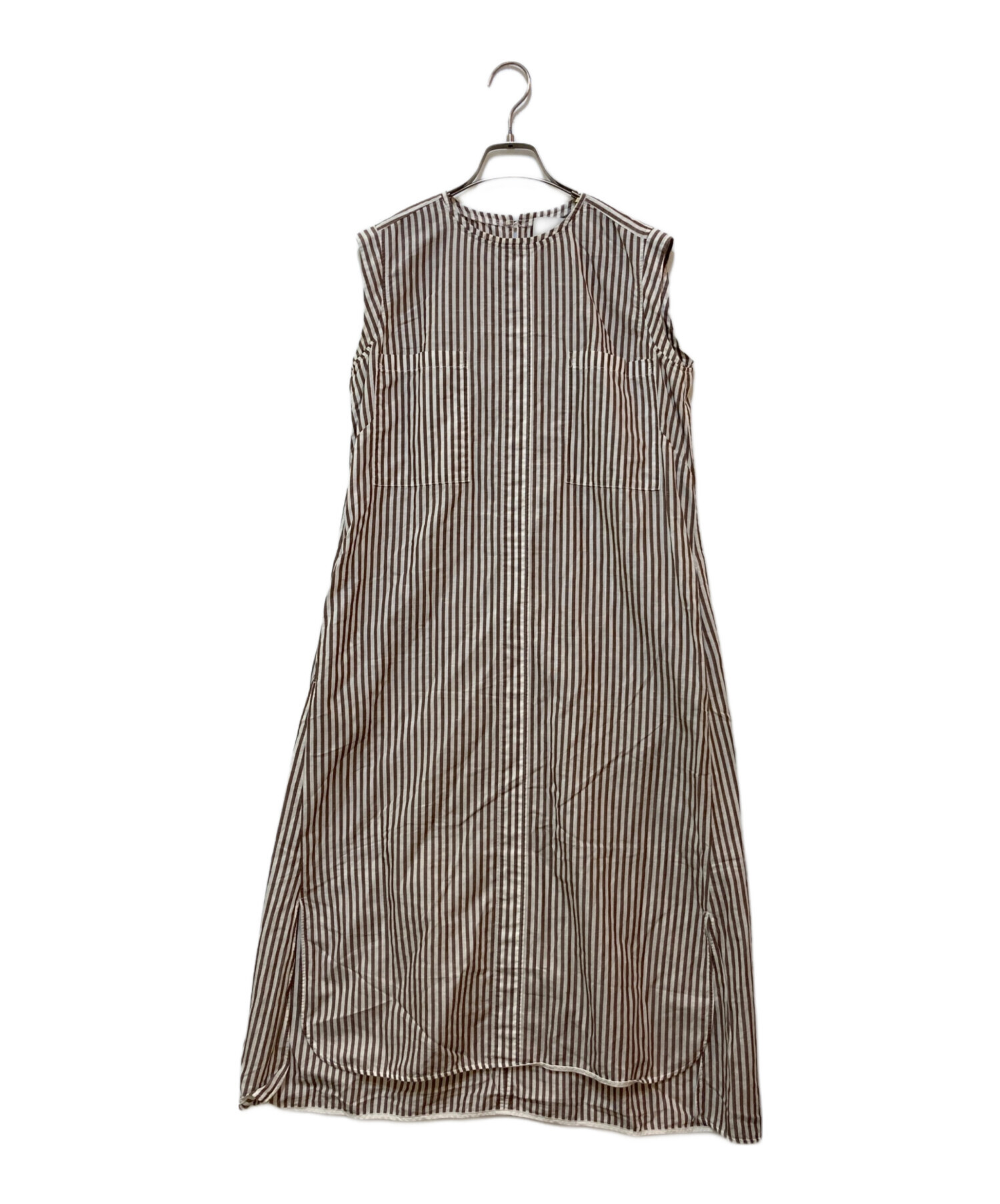 中古・古着通販】ticca (ティッカ) スキッパー半袖ロングシャツ 