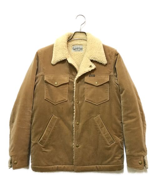 WACKO MARIA / フリースジャケット/S/コットン/CML/WMR-CDR-01 中古・古着通販】WACKO MARIA (ワコマリア) ボアランチジャケット WMR