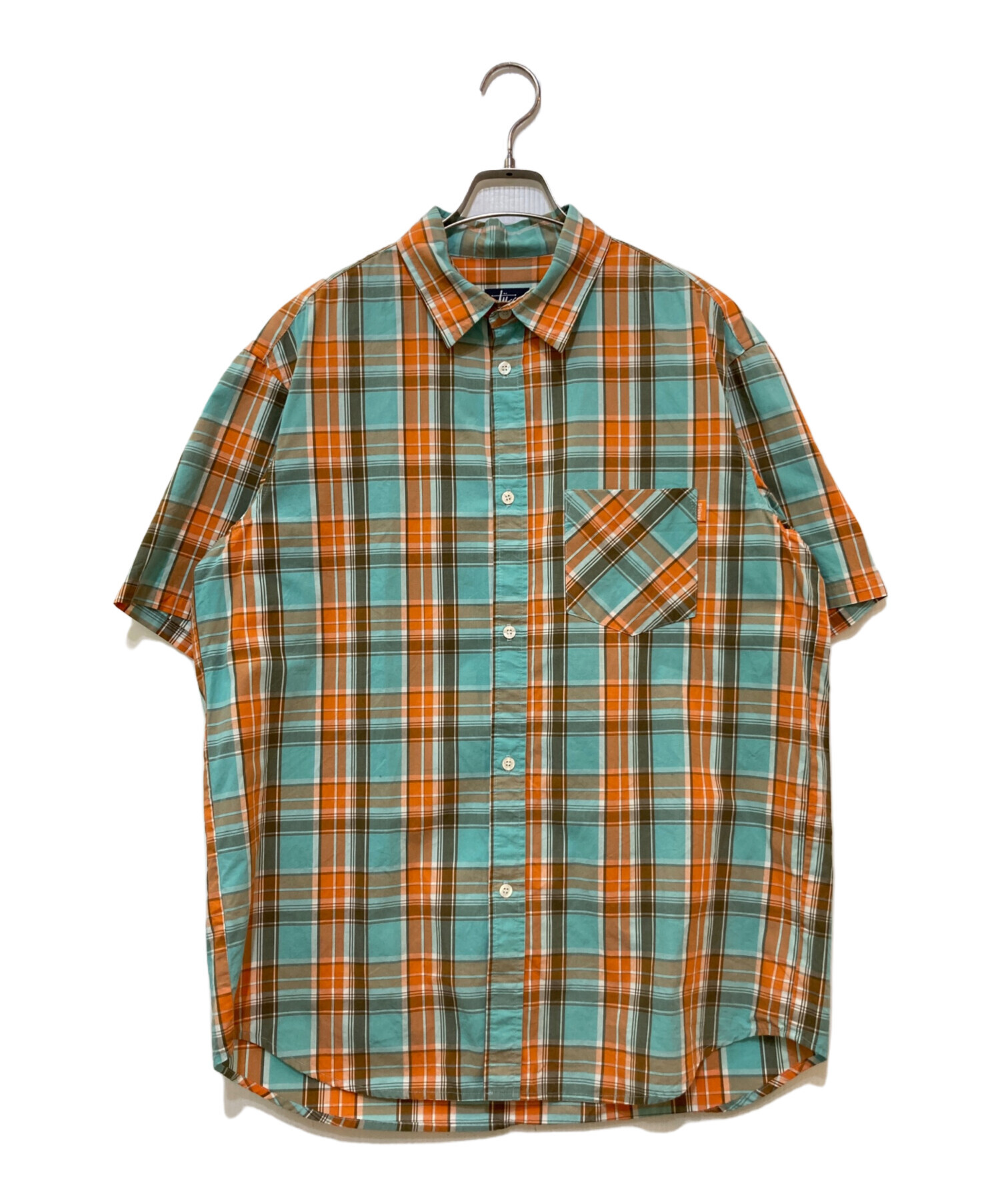 中古・古着通販】OLD STUSSY (オールドステューシー) チェックS/S