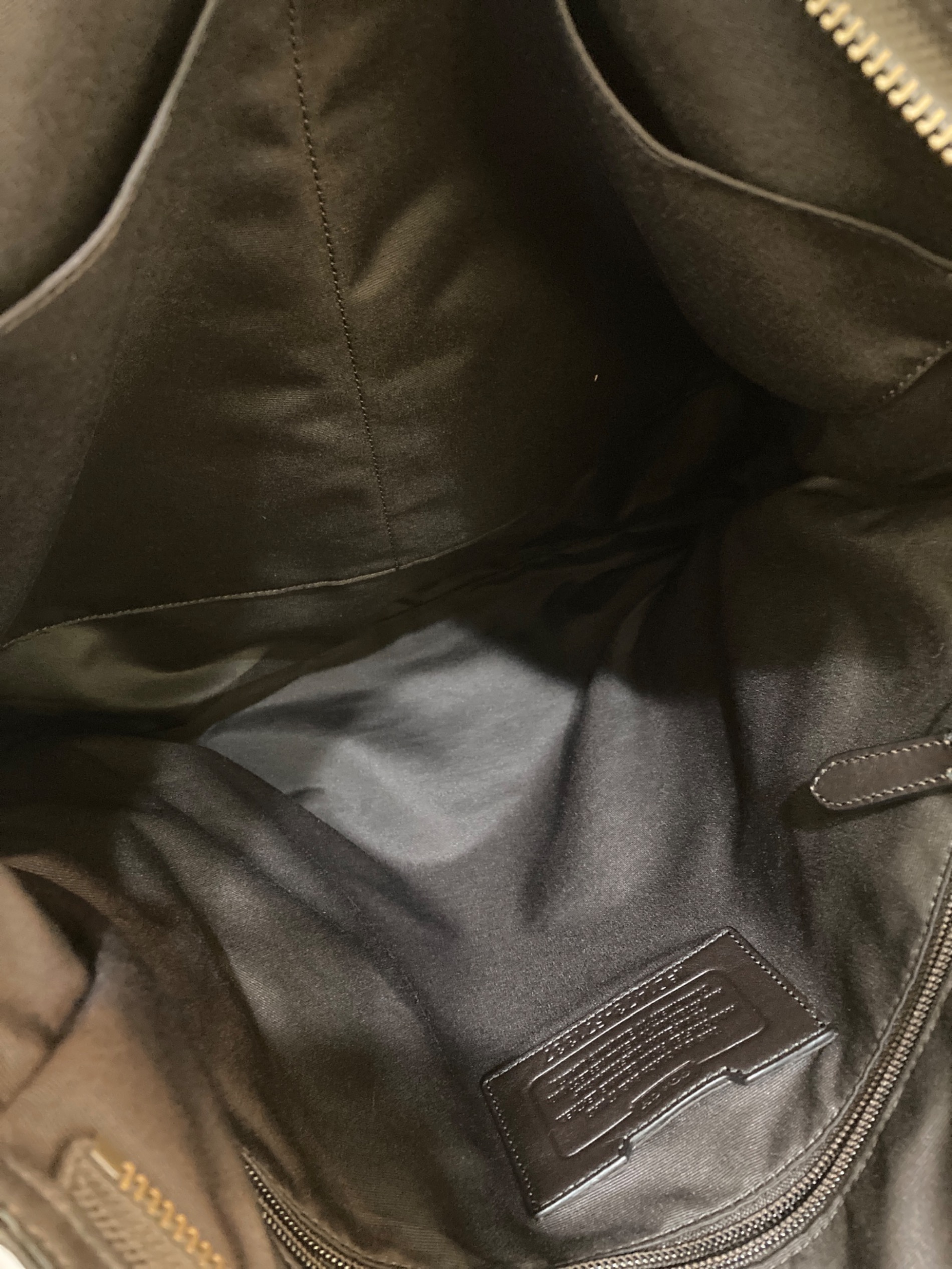 中古・古着通販】COACH (コーチ) レザートートバッグ 71337 ブラウン