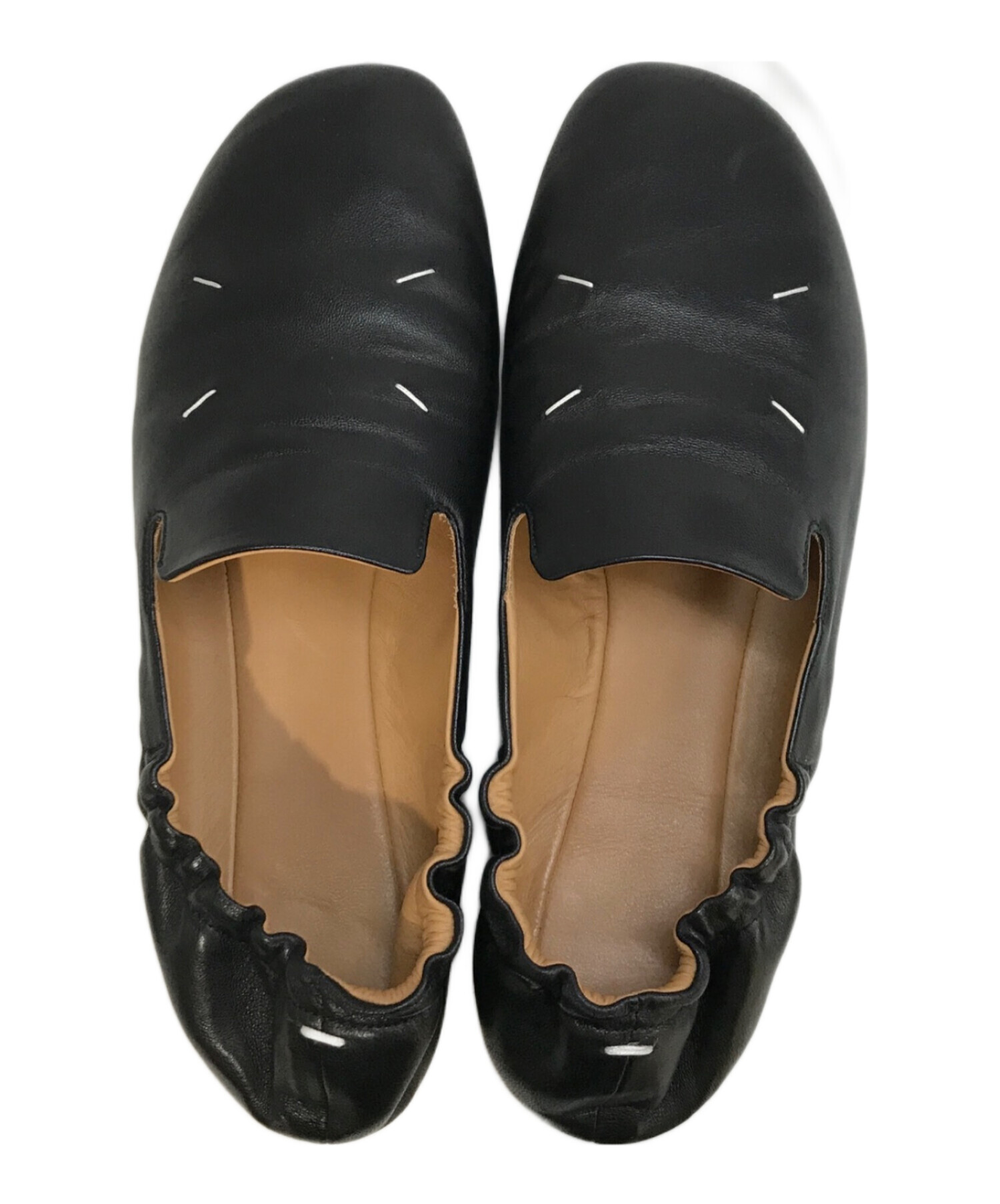 メゾンマルジェラ　kiki キキ　スリッポン　4ステッチ　バレエシューズ　約26 メゾンマルジェラ kiki キキ スリッポン 4ステッチ バレエ