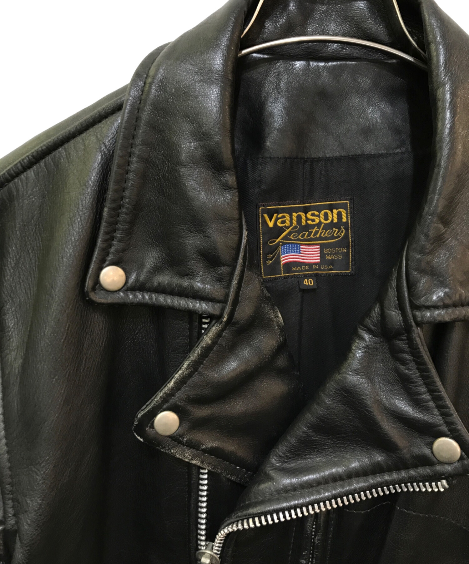 中古・古着通販】VANSON (バンソン) DOMINATOR 2 ライダース