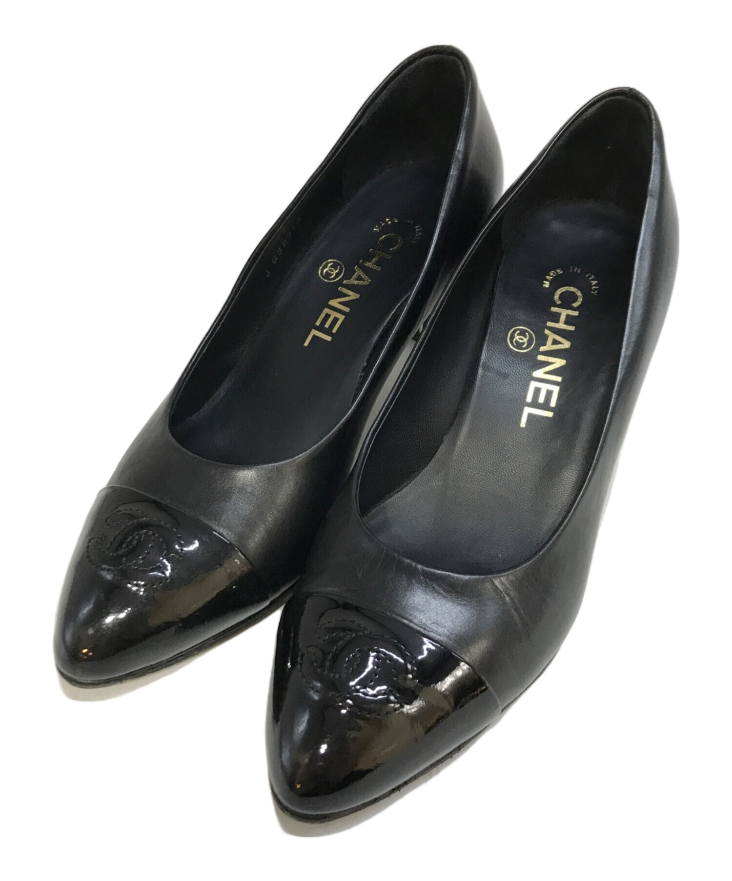 中古・古着通販】CHANEL (シャネル) ココマークパンプス G32319