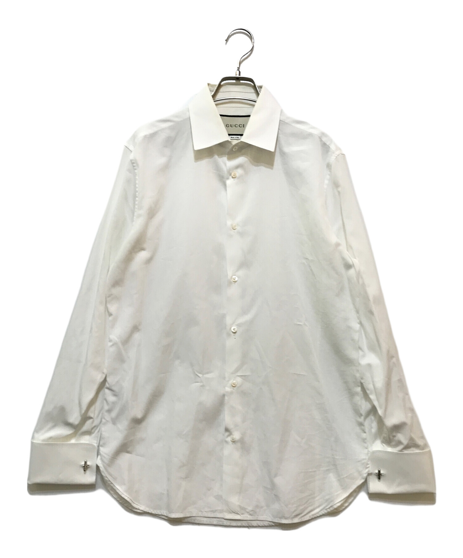 中古・古着通販】GUCCI (グッチ) Cotton poplin shirt(コットン
