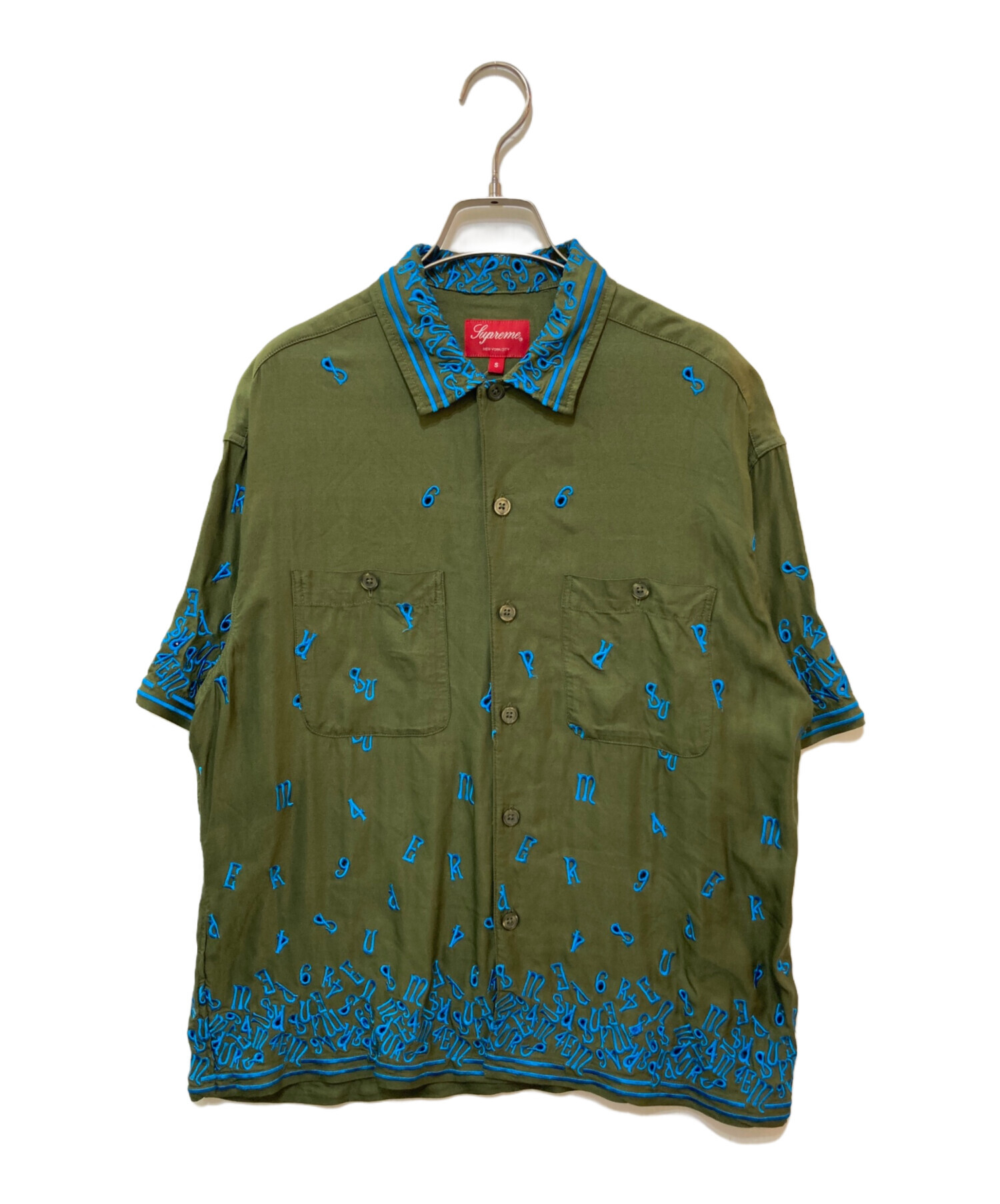 中古・古着通販】SUPREME (シュプリーム) Nouveau Embroidered S/S 
