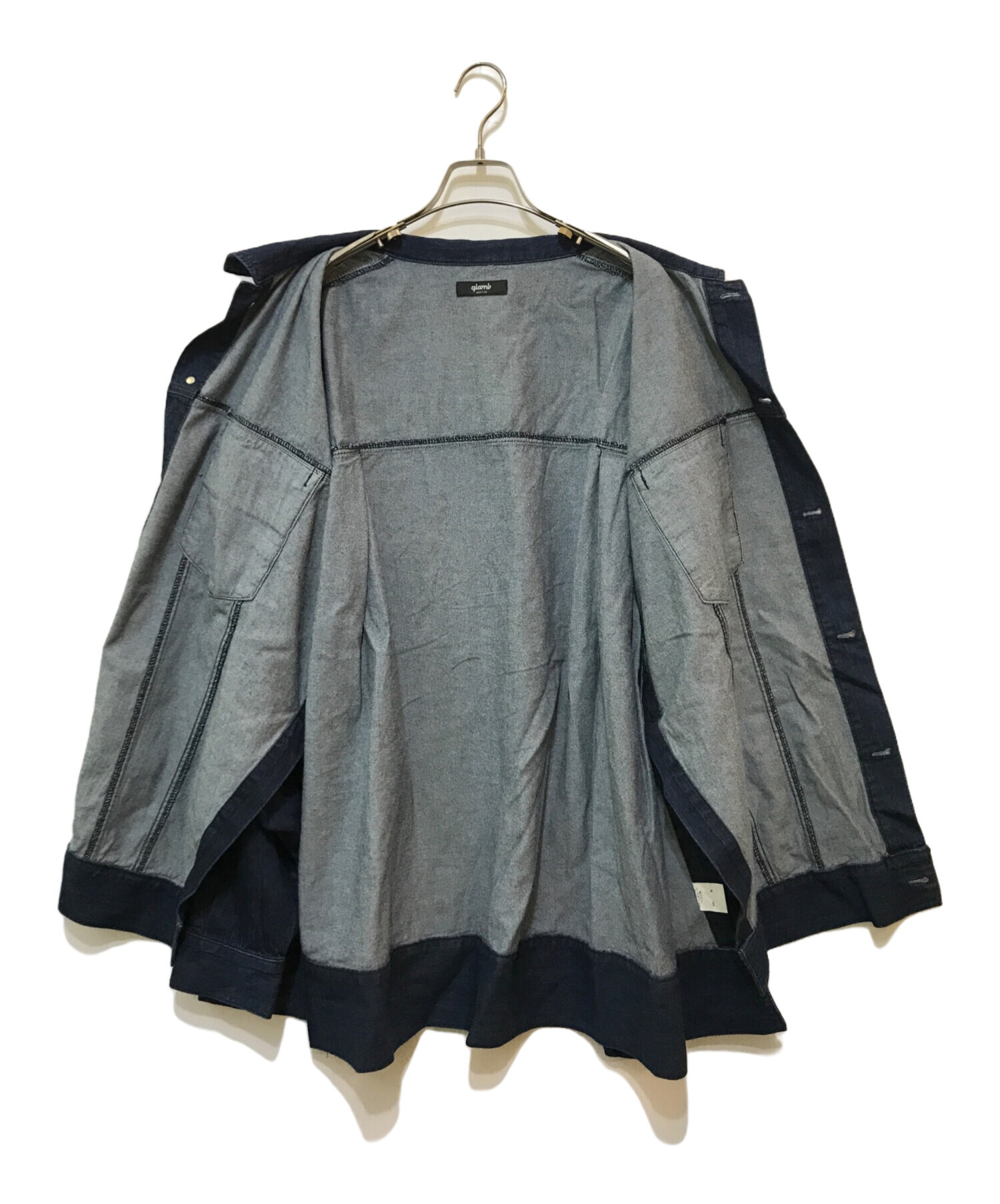 中古・古着通販】glamb (グラム) 4XL Denim SH インディゴ サイズ:FREE